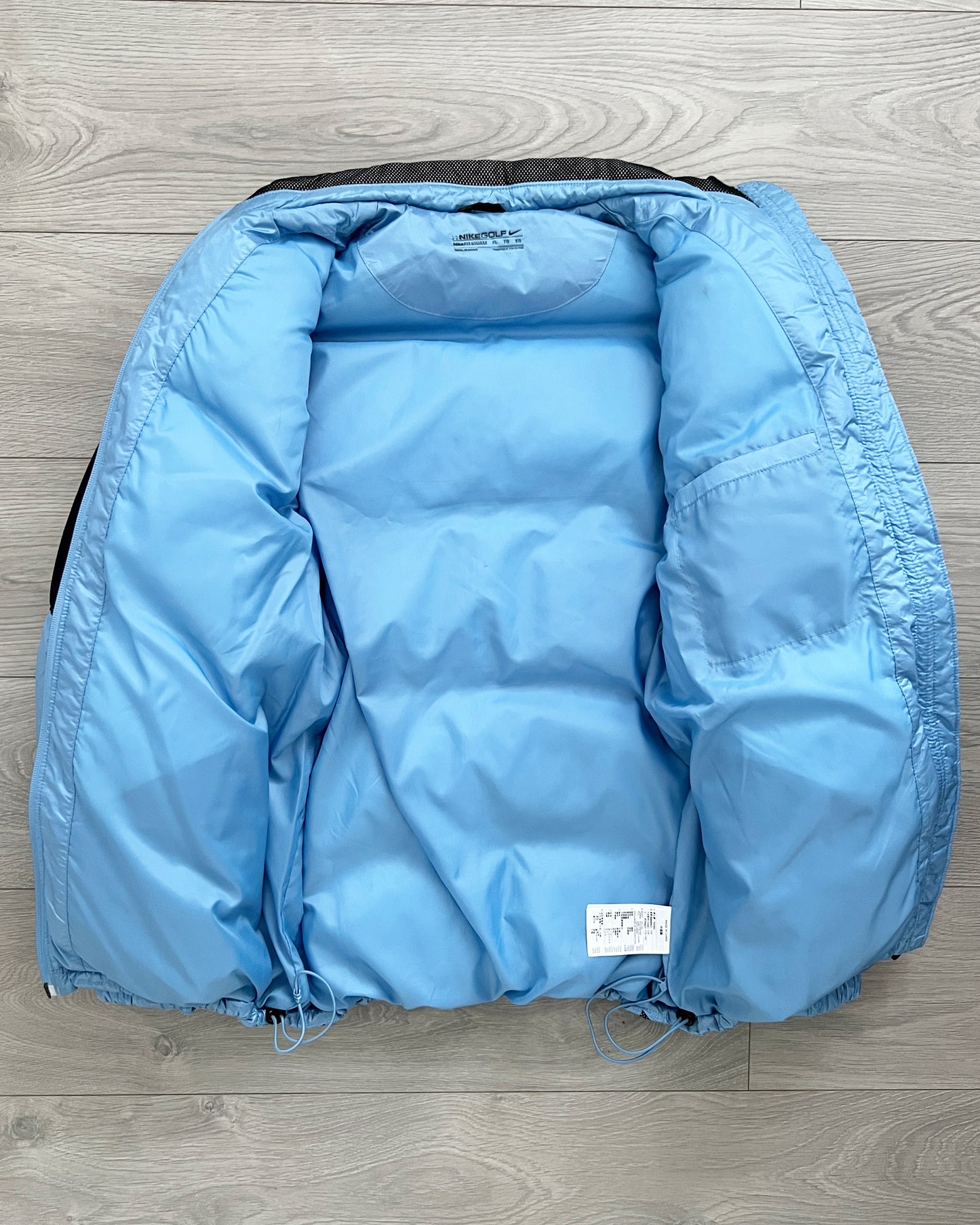 Nike FW2008 Convertible 2-in-1 Curve Stitch Puffer Jacket - Size M