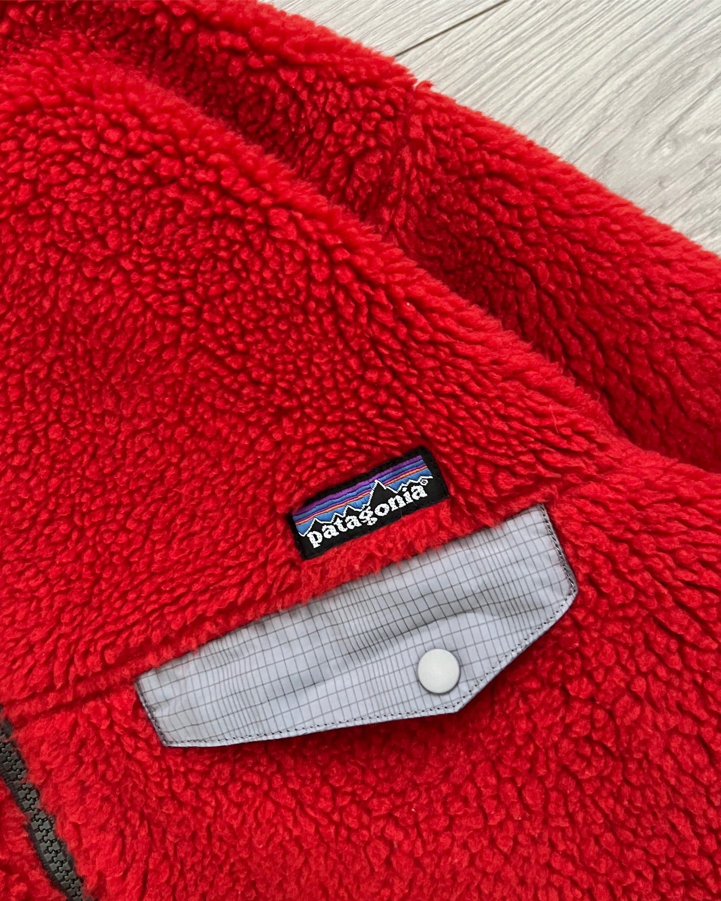 Patagonia 1990s Insulated Reversible Fleece Jacket - Size S
