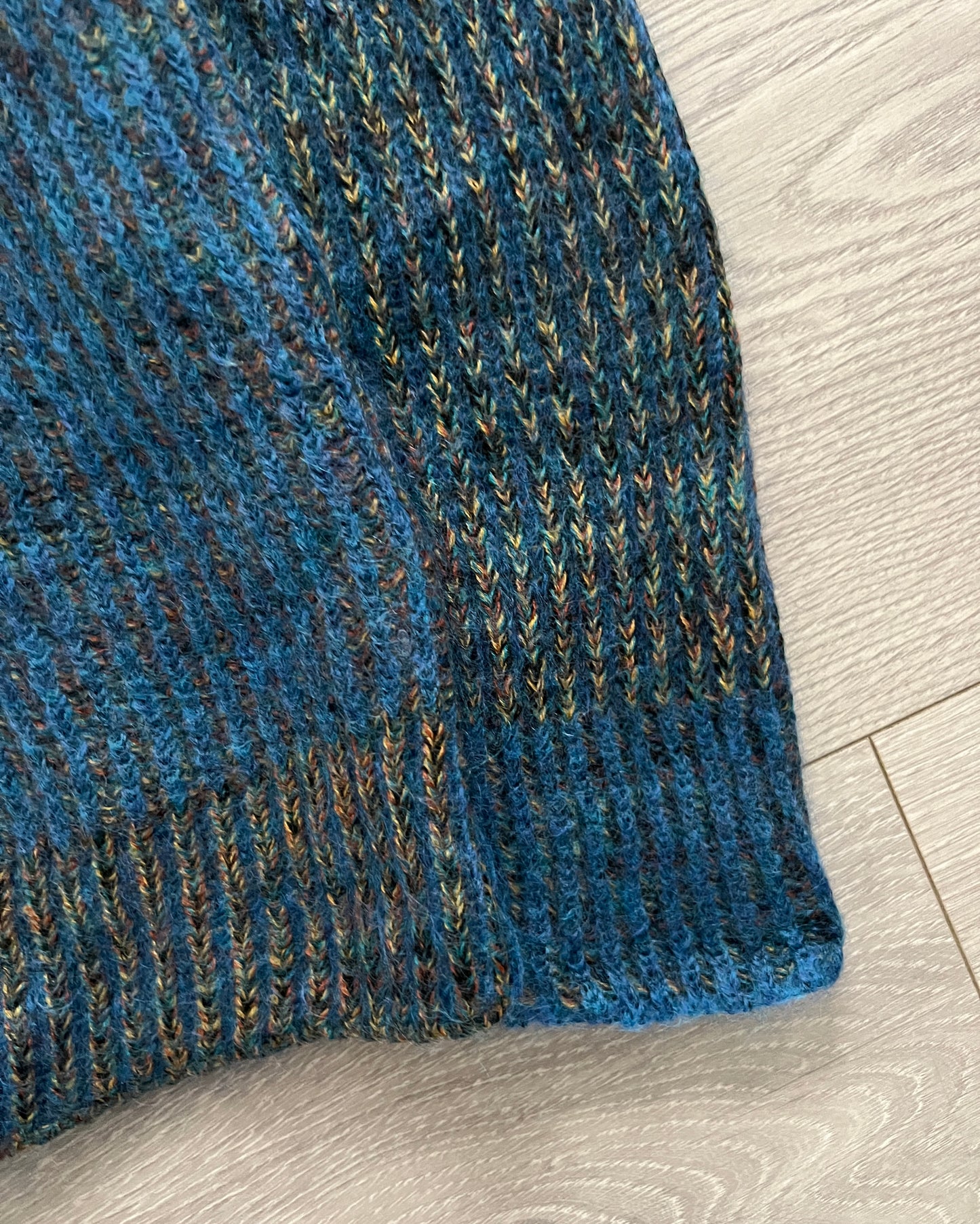 Issey Miyake 00s MultI Coloured Knit Sweater - Size S