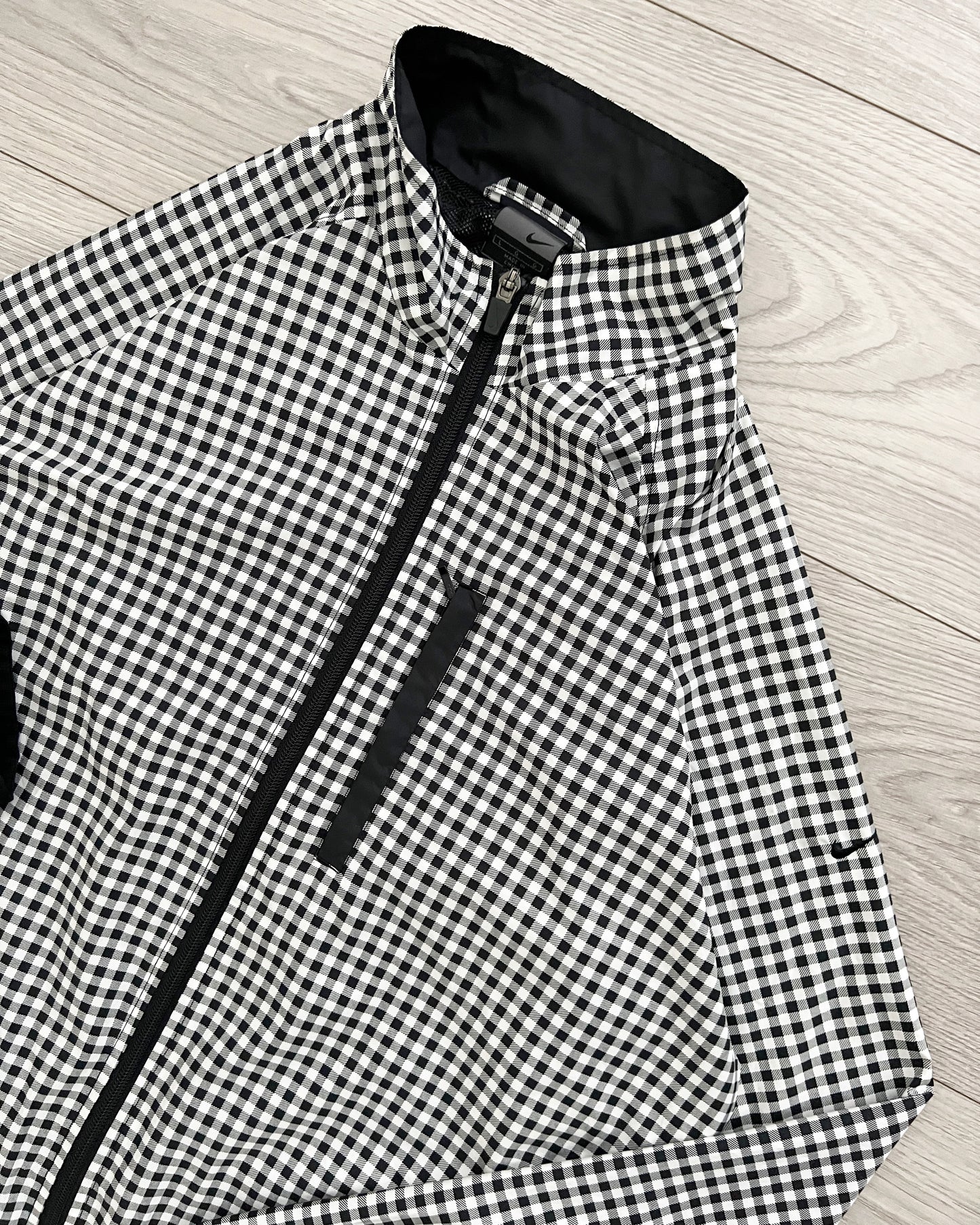 Nike SS2010 Technical Check Pattern Jacket - Size L