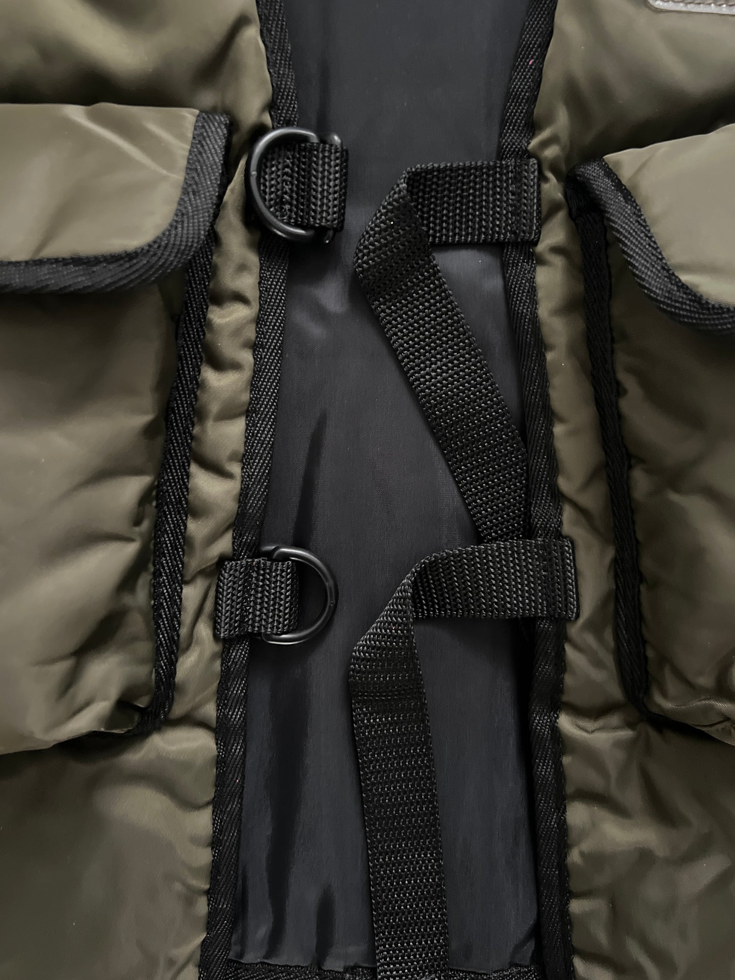 Final Home 1990s Modular Nylon Cargo Vest / Crossbody Bag