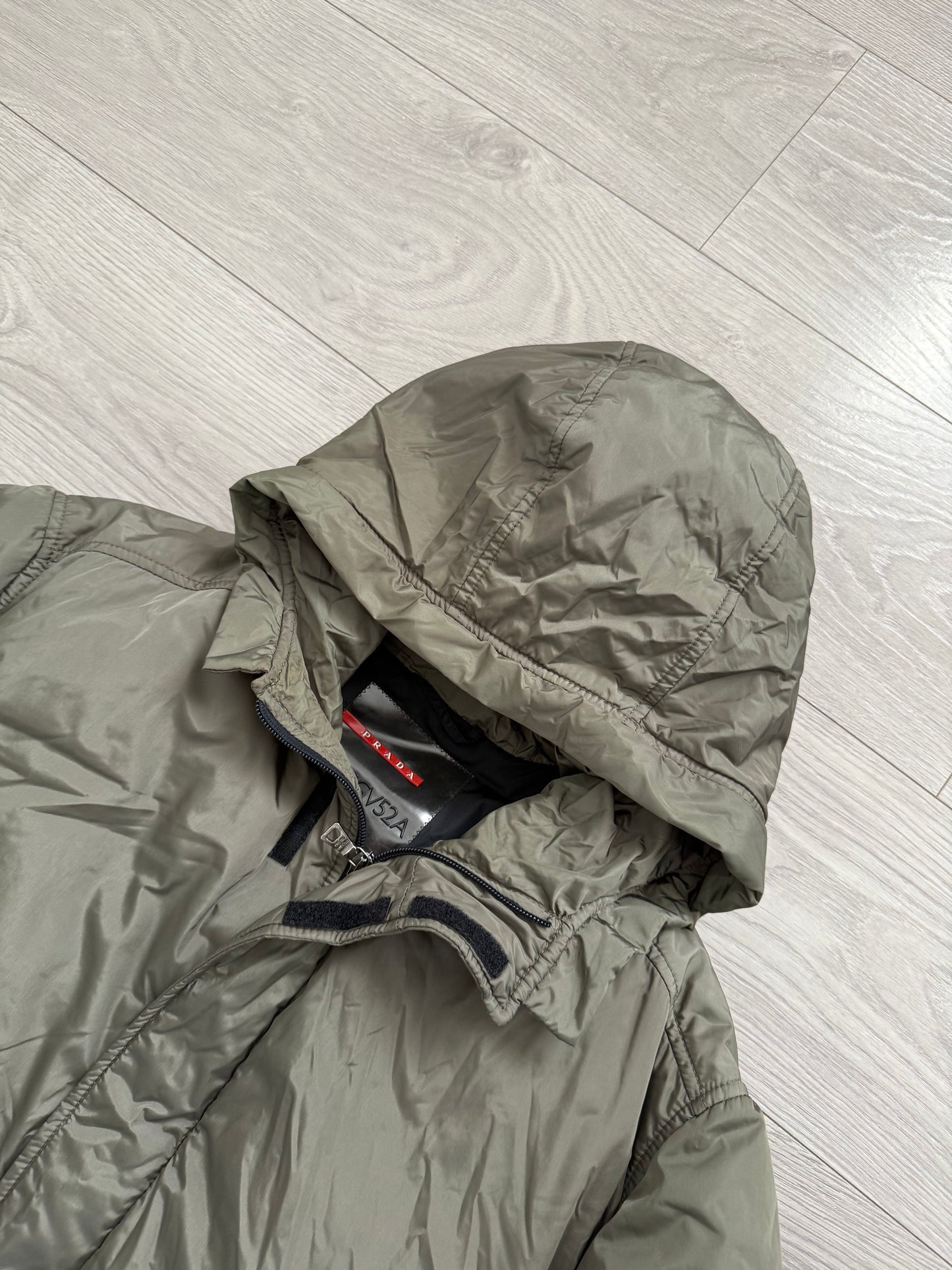 Prada Sport FW1999 Goose Down Technical Puffer Parka - Size L