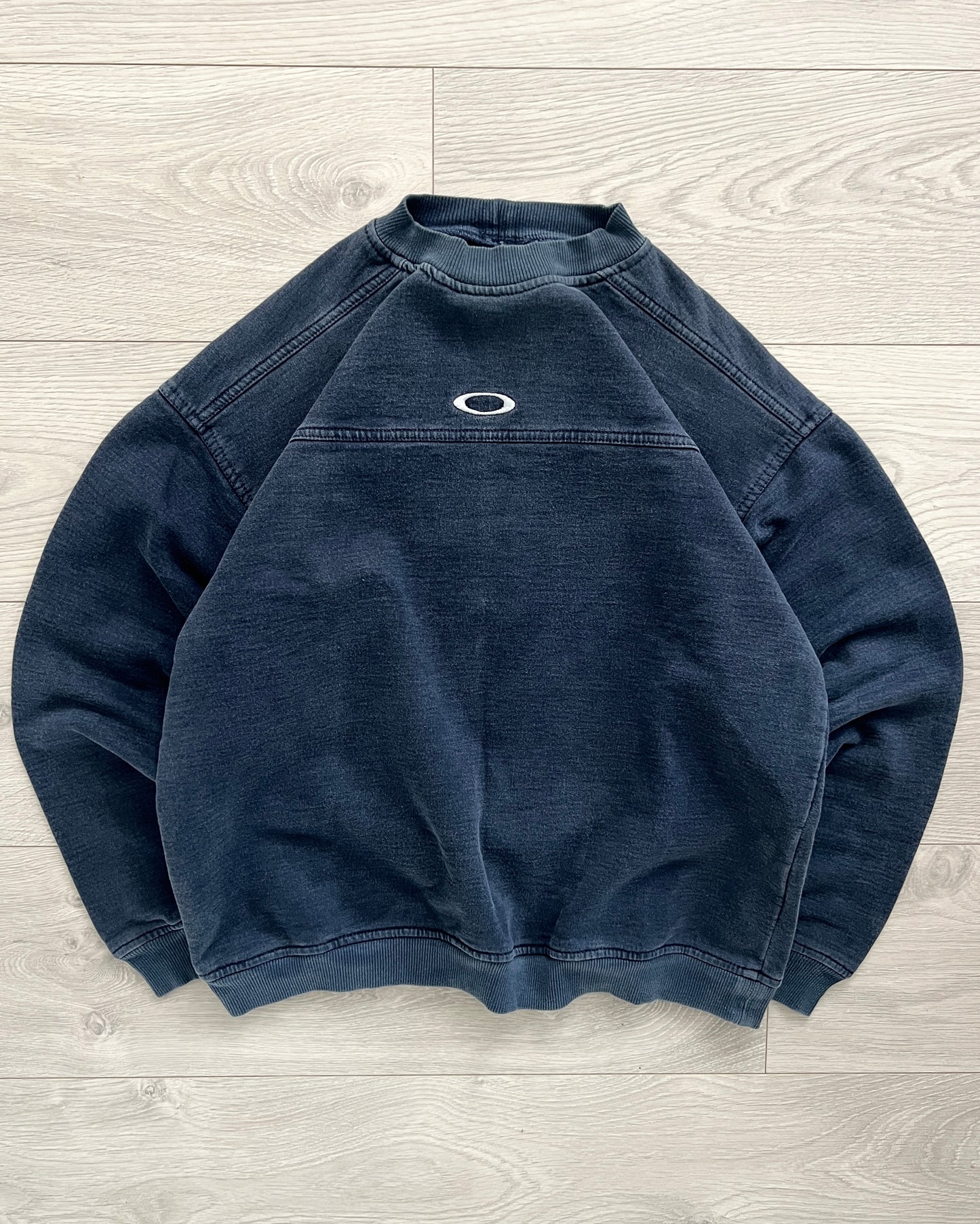 Oakley Software 00s Embroidered Icon Logo Sweater - Size S