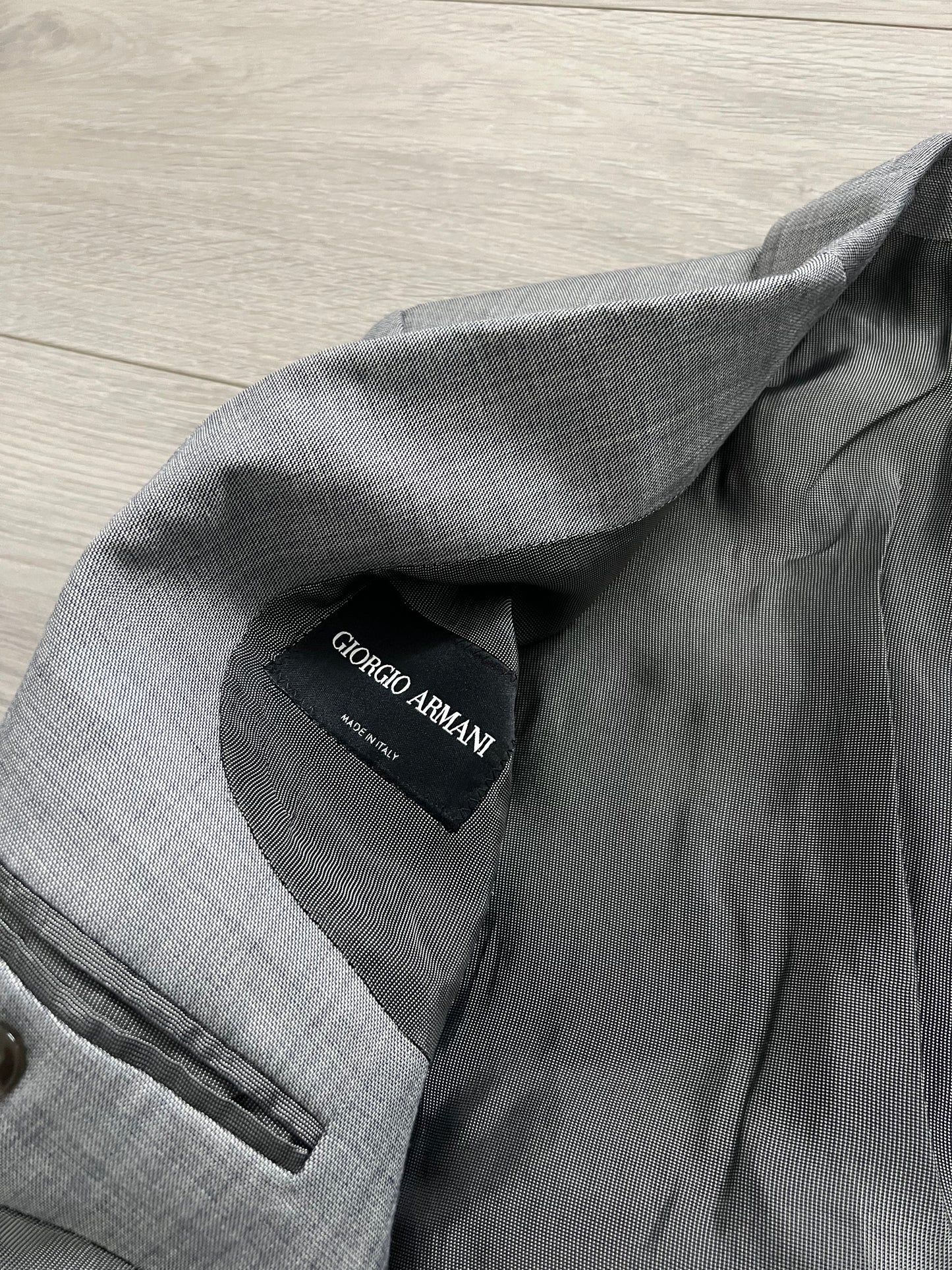 Giorgio Armani 00s Grey Suit - M Jacket / 34" Waist
