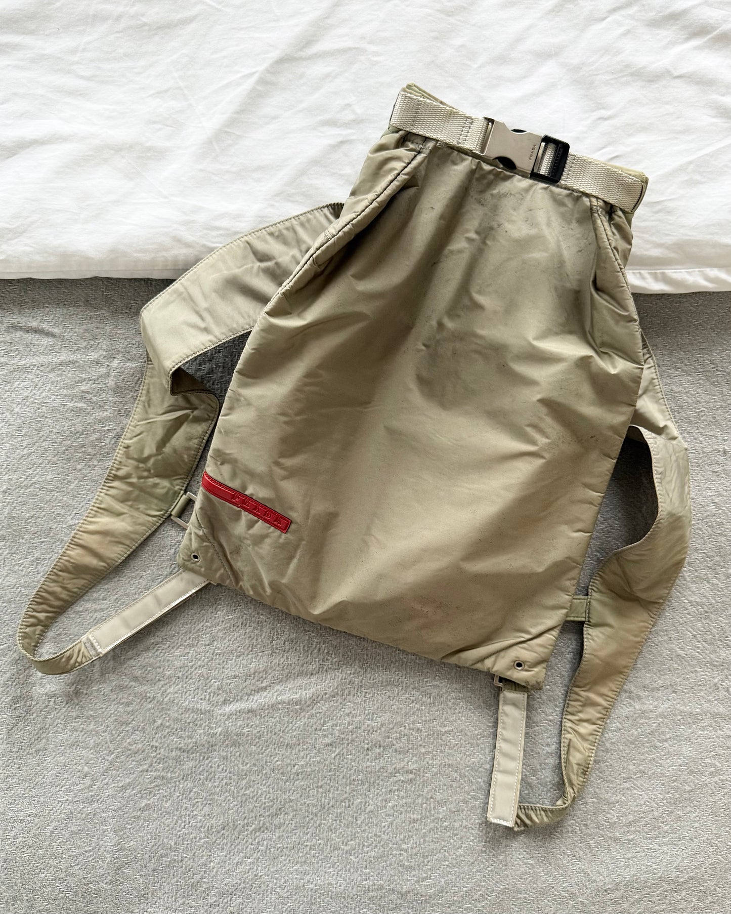 Prada Sport SS1999 Technical Reflective Nylon Backpack