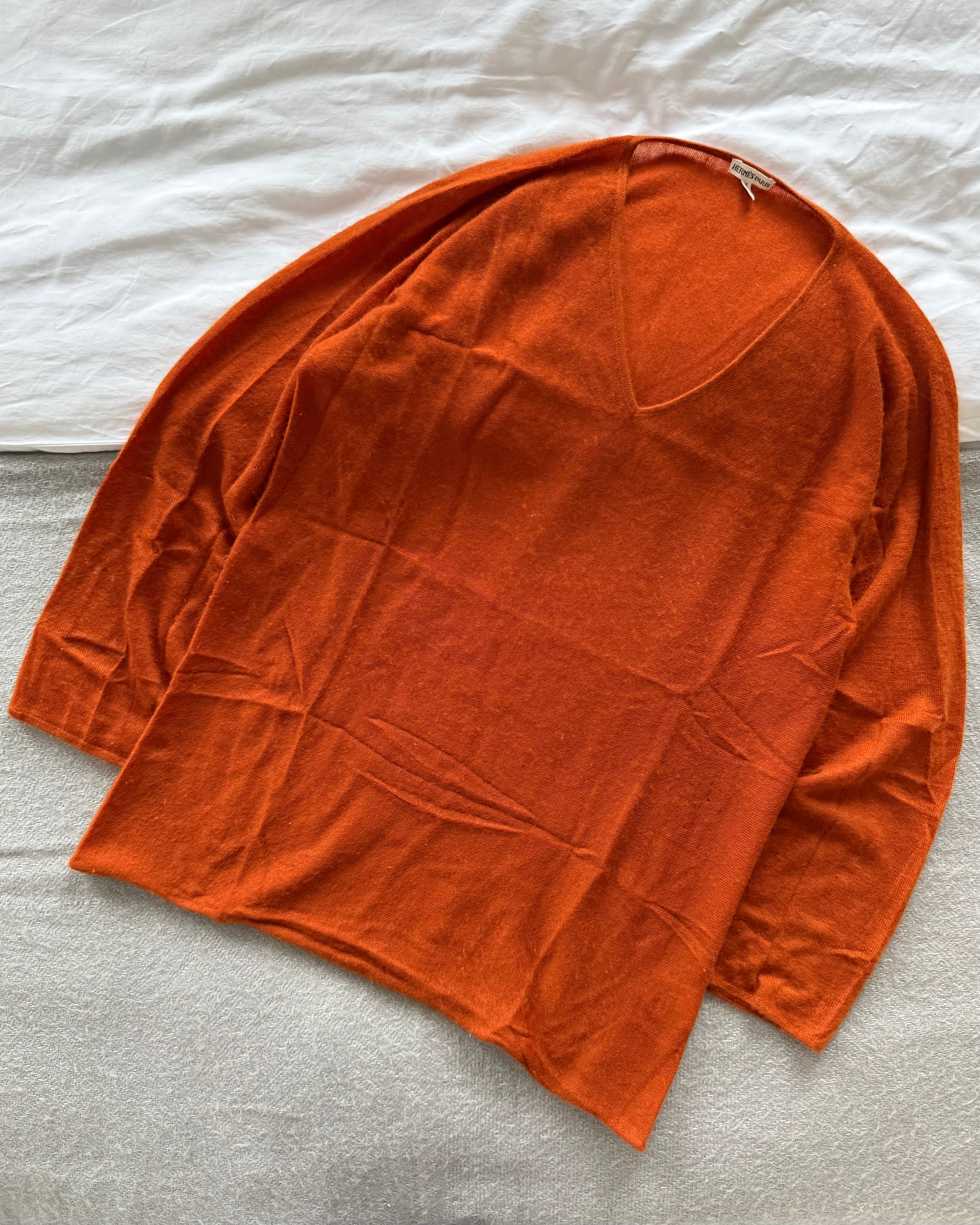WIND AND SEA Cotton Cashmere Knit オレンジ WIND AND SEA Cotton Cashmere Knit オレンジ