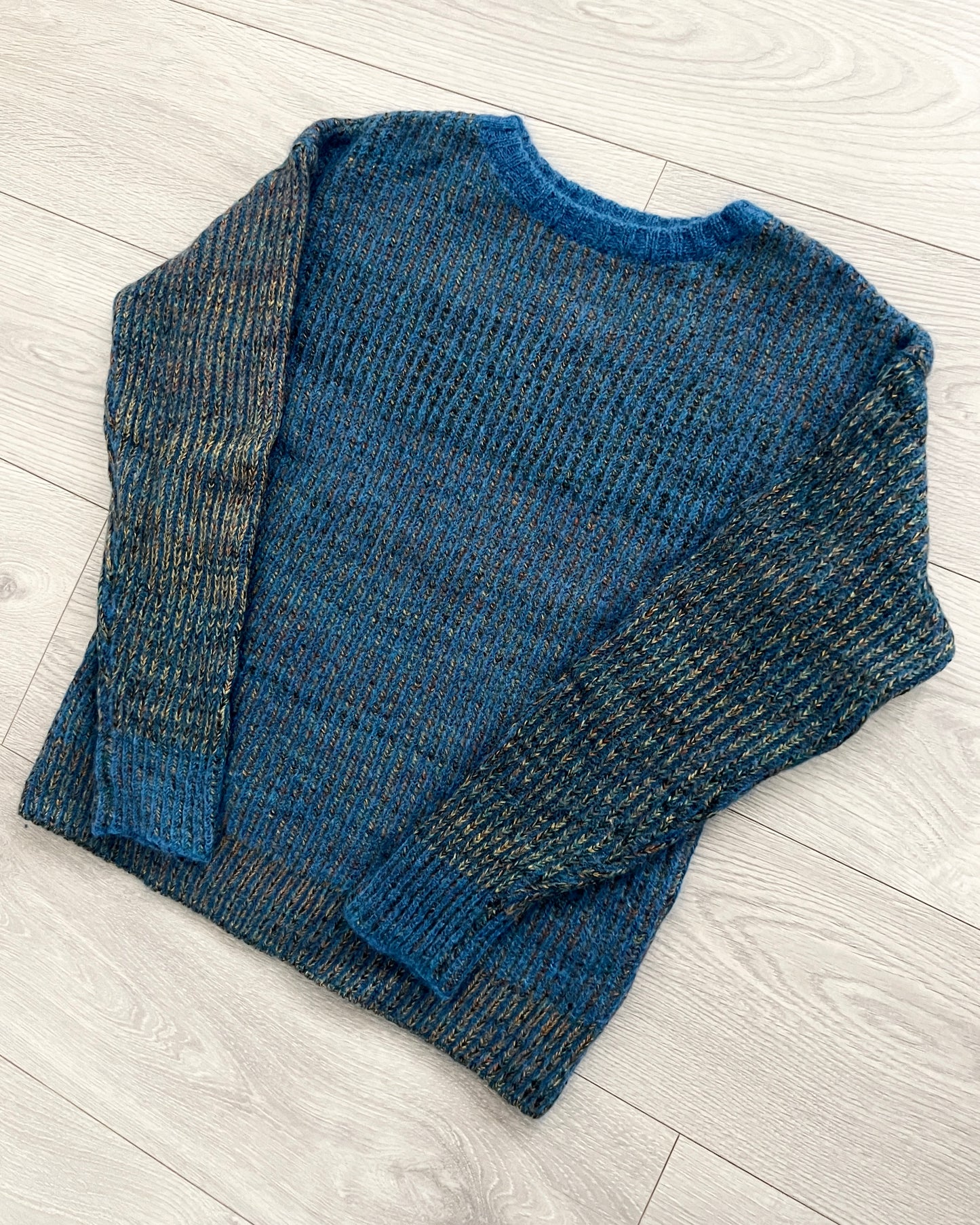 Issey Miyake 00s MultI Coloured Knit Sweater - Size S