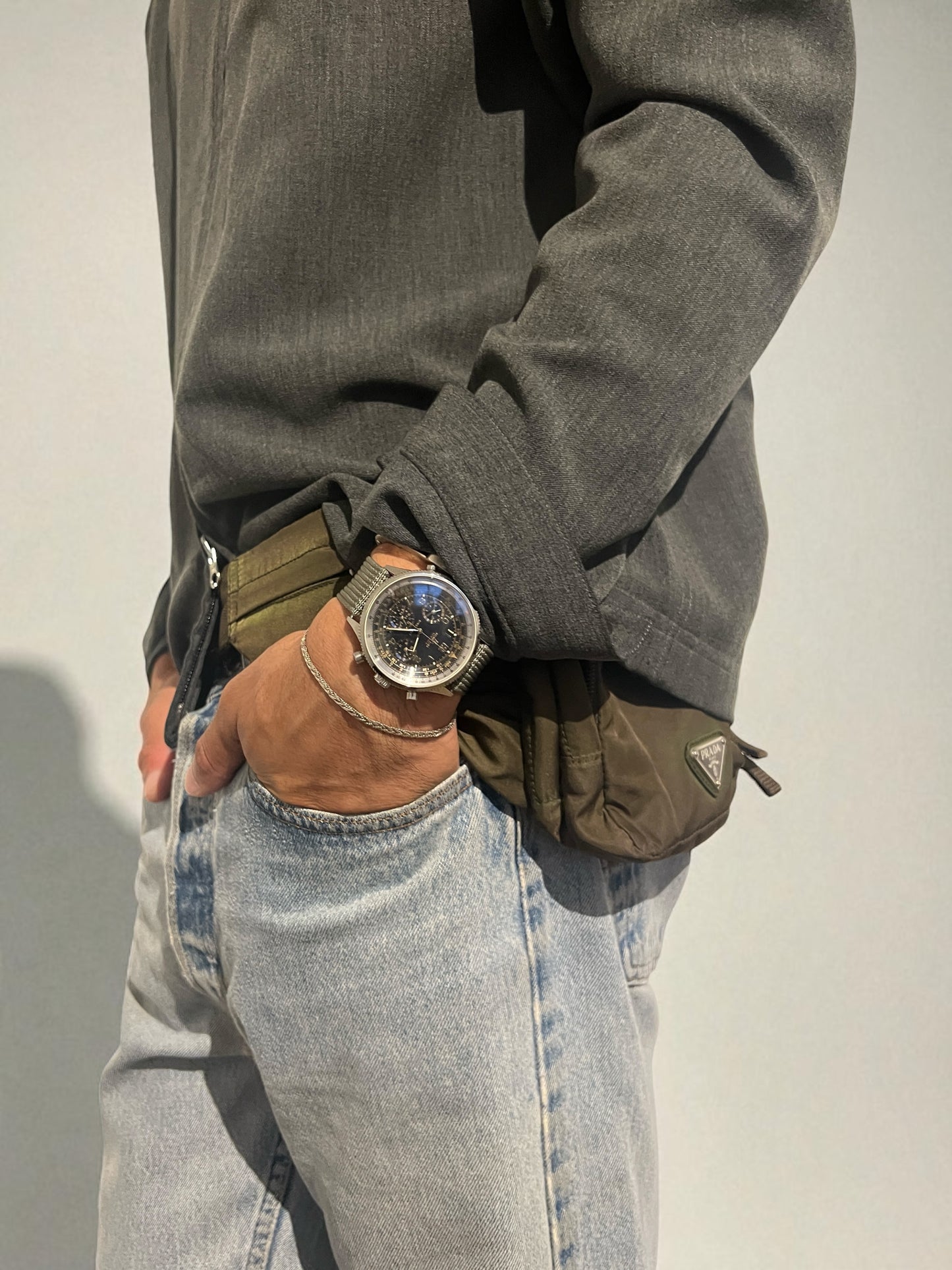 Helmut Lang 2004 Chronograph Watch Vintage