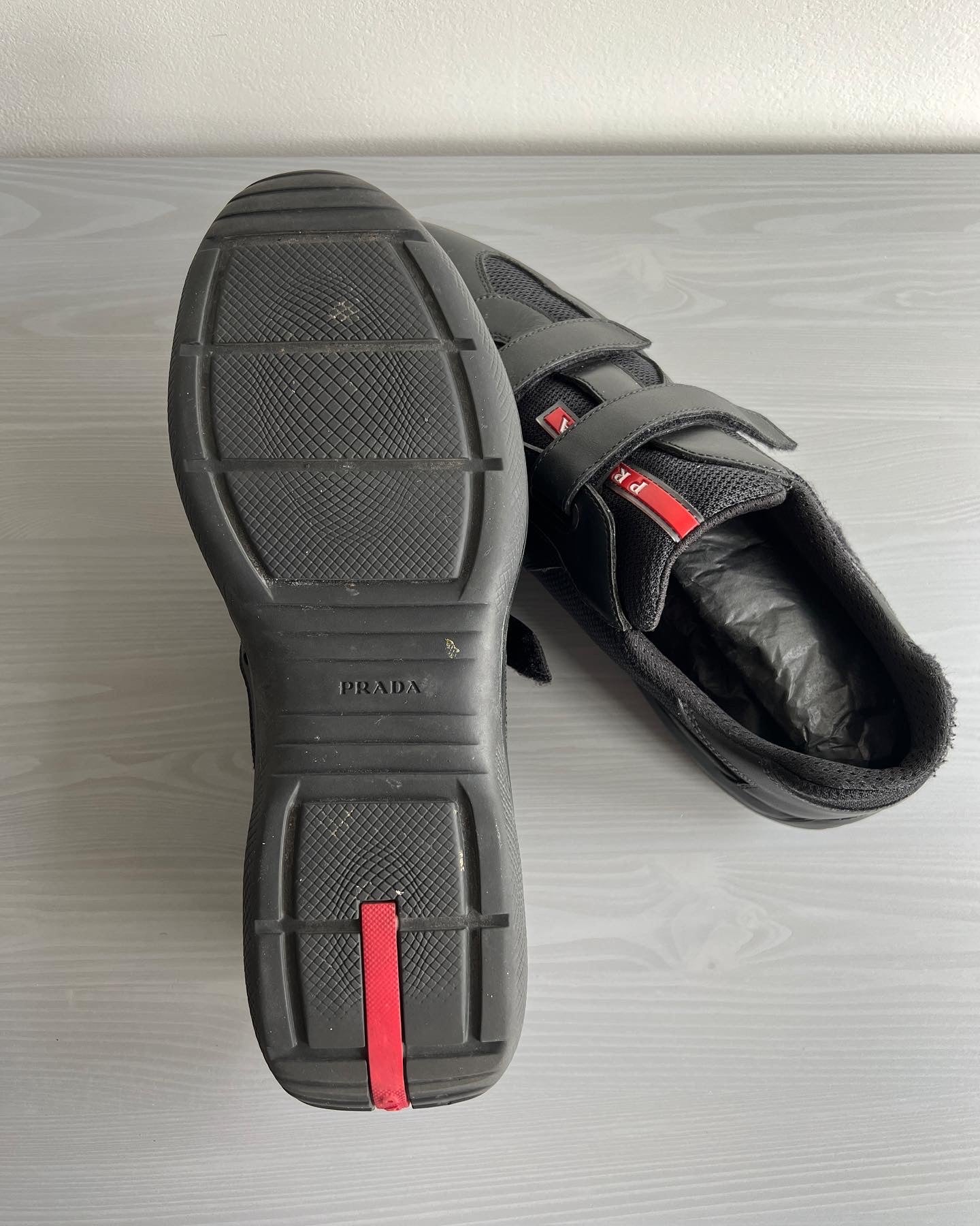 Prada Sport Linea Rossa Americas Cup Sneakers Full Set - Size US11