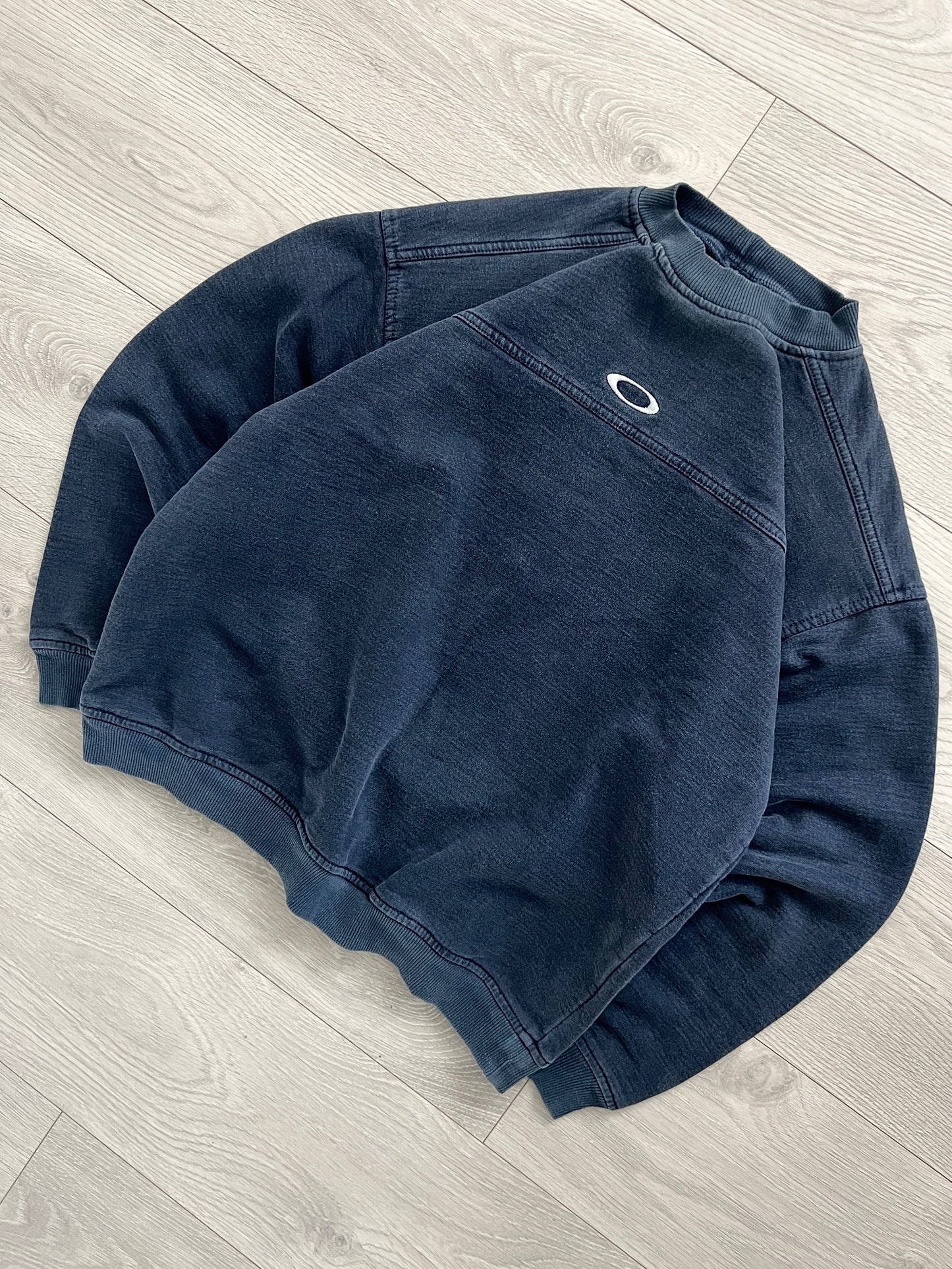 Oakley Software 00s Embroidered Icon Logo Sweater - Size S