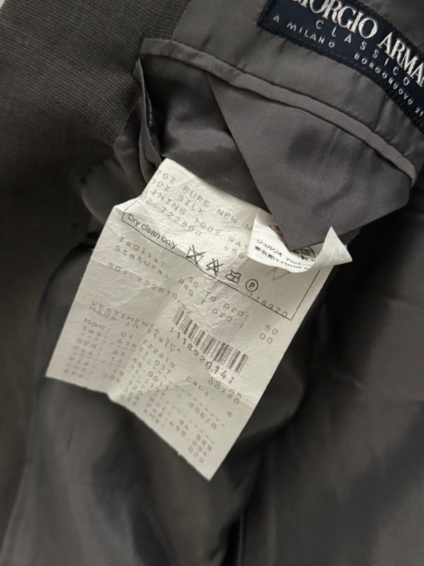 Giorgio Armani 1990s Brown Pleated Wool Suit - Size M Jacket / 32" Waist