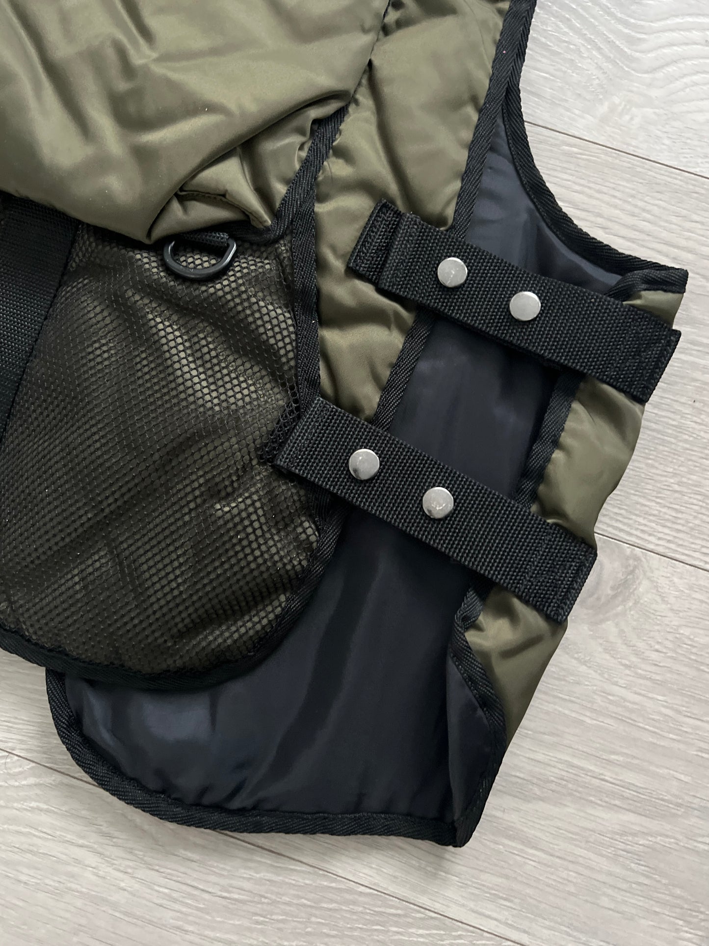 Final Home 1990s Modular Nylon Cargo Vest / Crossbody Bag