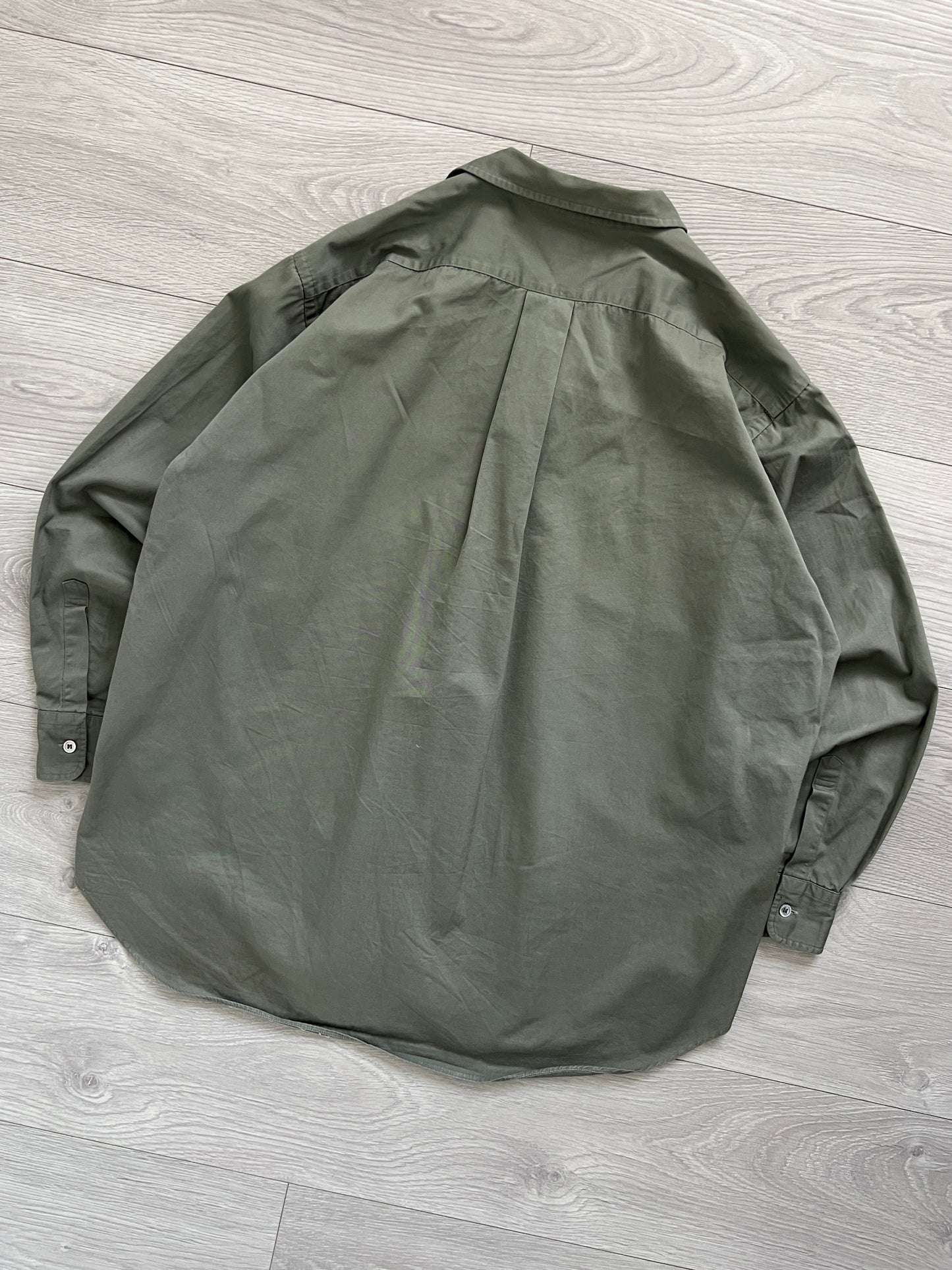 Comme Des Garcons Homme 1980s Military Cargo Relaxed Shirt - Size M