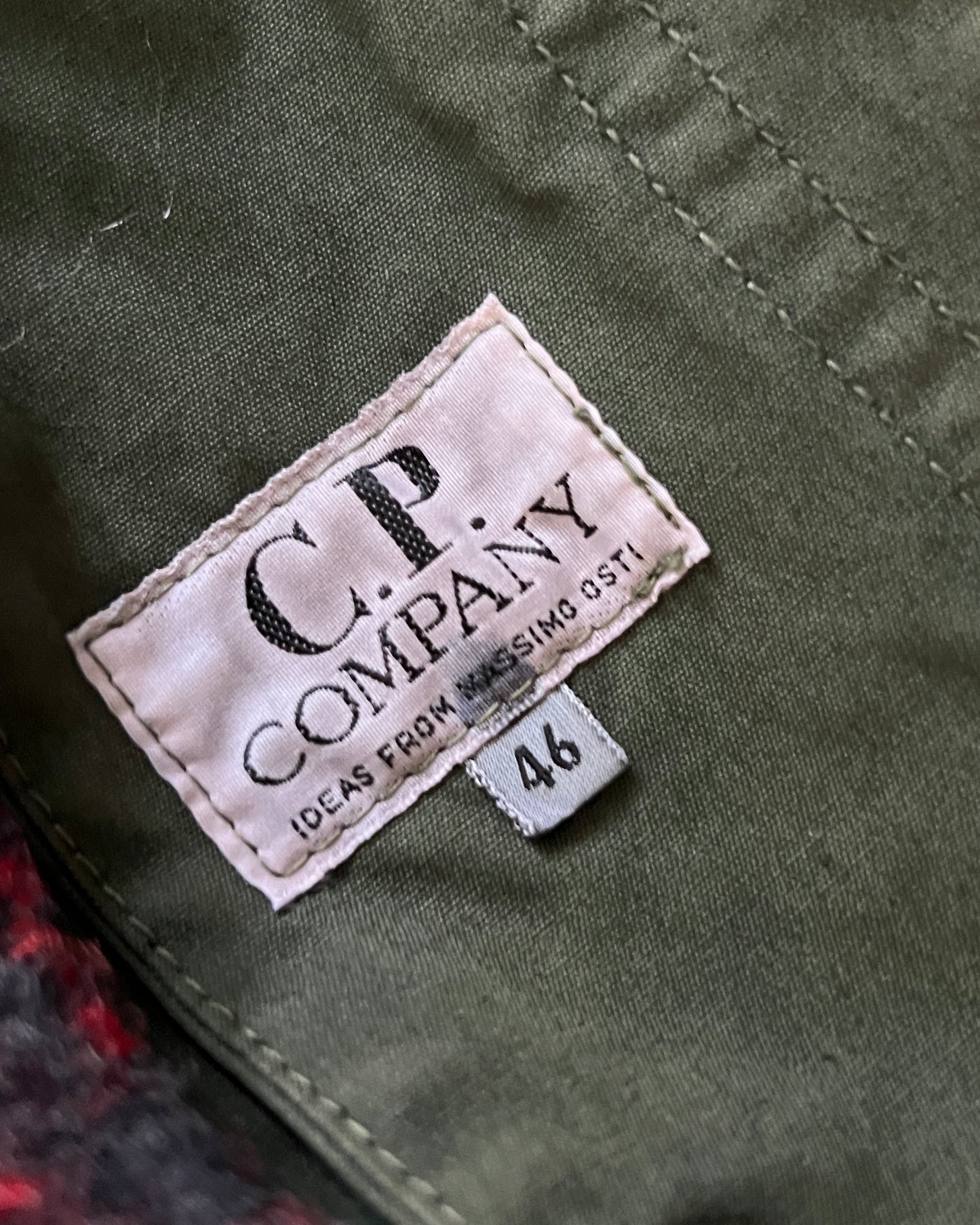 C.P. Company 'Ideas from Massimo Osti' 1980s Rare Sleeve-Zip Military Flight Bomber Jacket - Size S