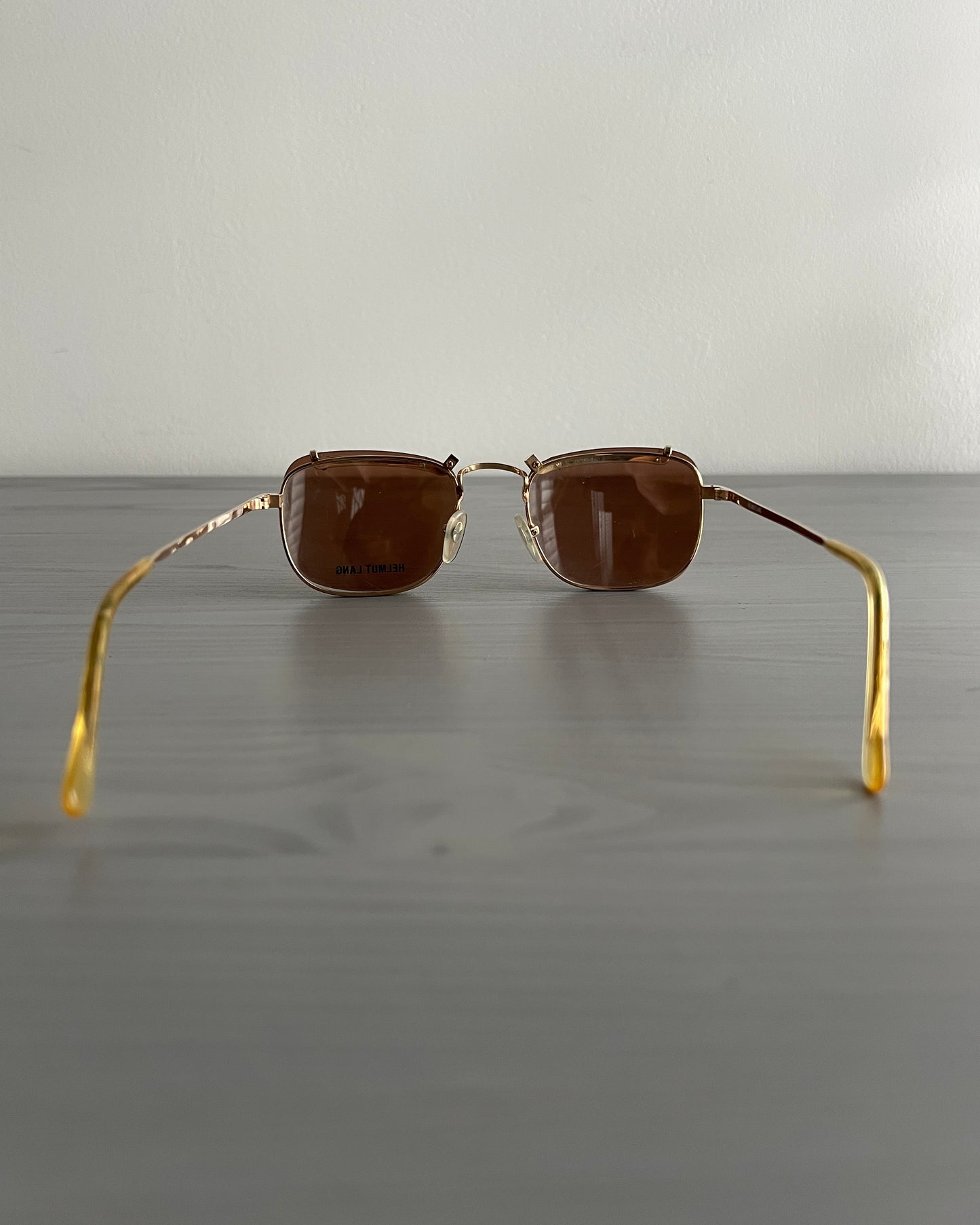 Helmut Lang SS1999 Titanium Double Lens Sunglasses