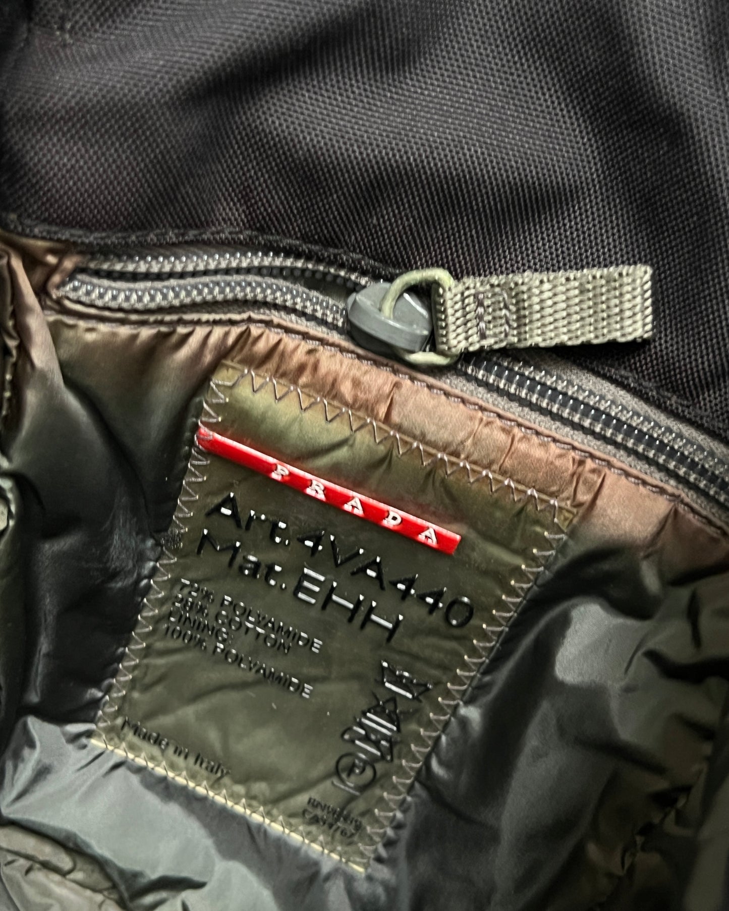 Prada Sport 2004 Technical Cargo Crossbody Bag