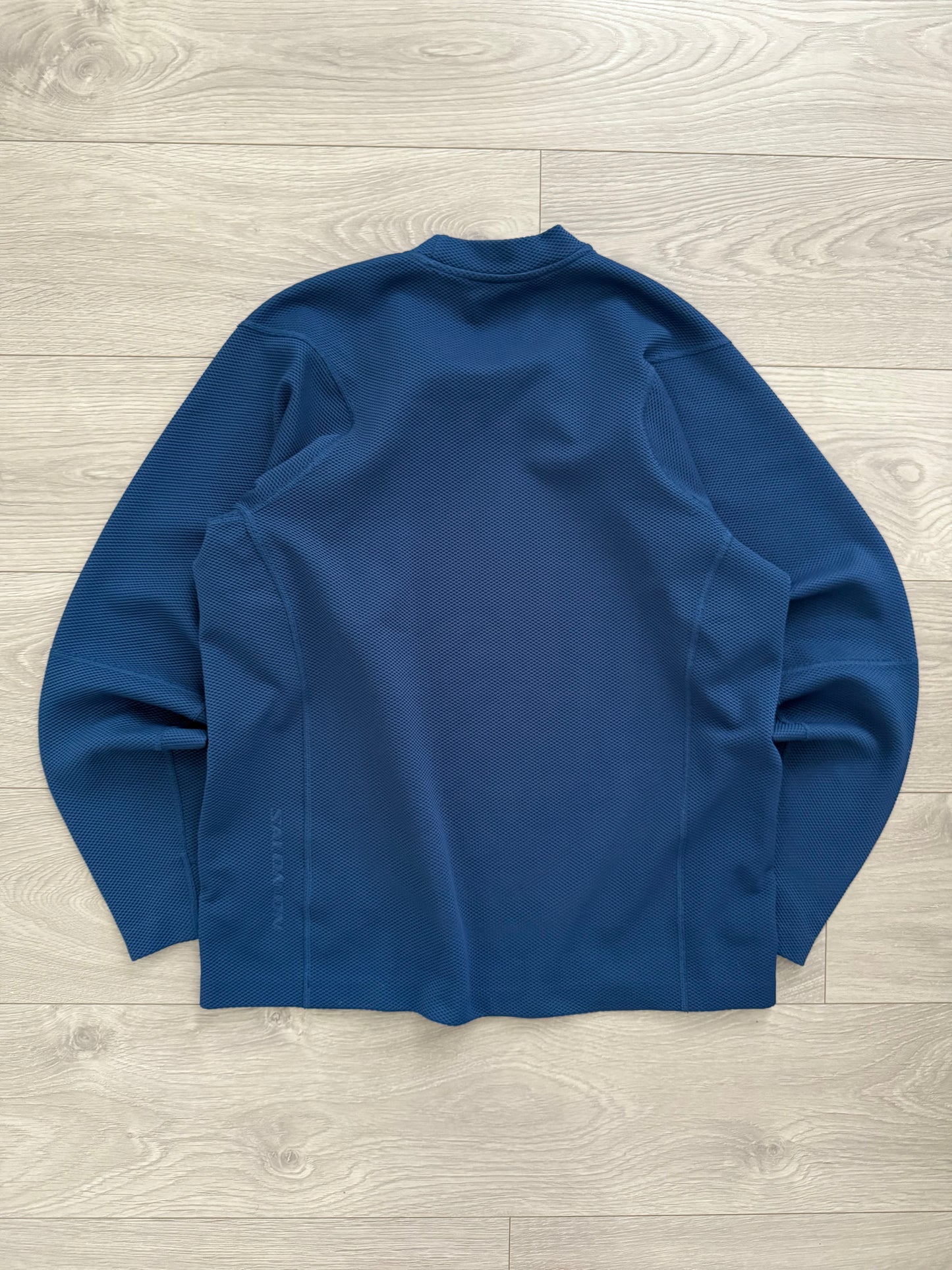 Salomon 00s Moto Mesh Blue Technical Long Sleeve - Size M
