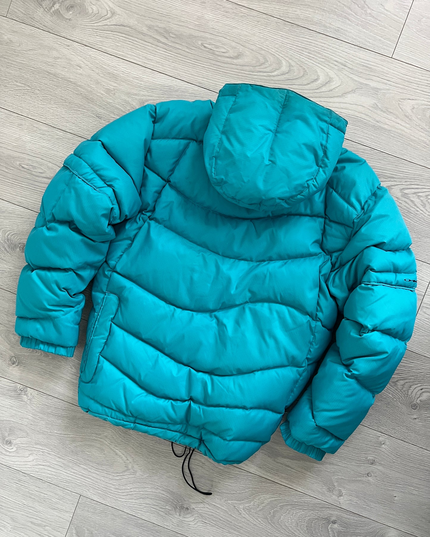 Oakley FW2006 Curve Panelled Tech Down Filled Puffer Jacket - Size M