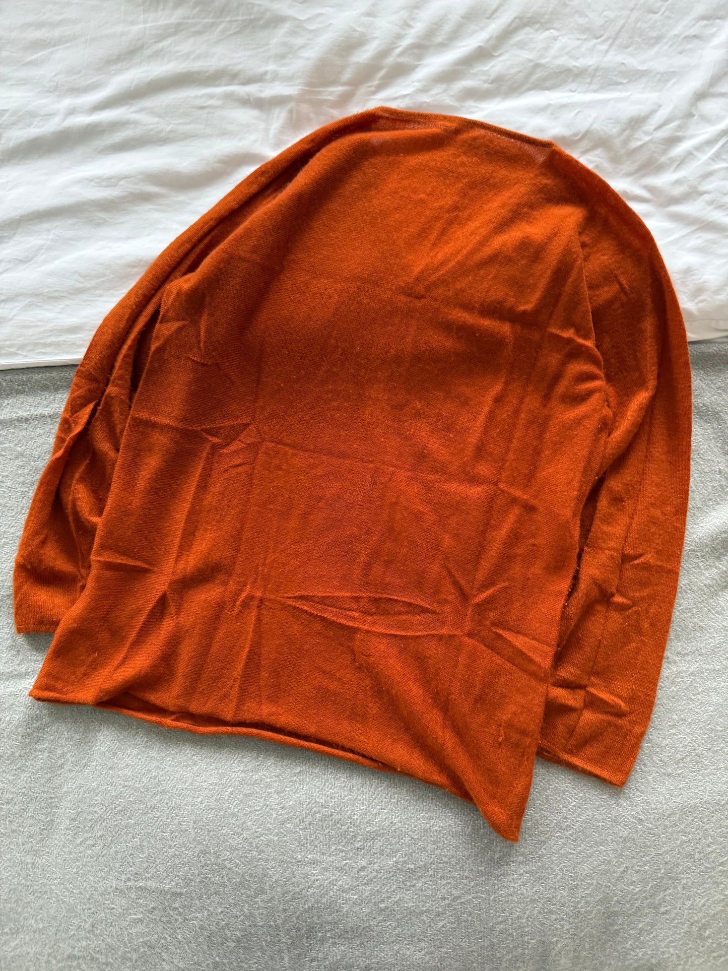 Hermes by Martin Margiela FW2002 'Hermes Orange' Cashmere Knit - Size Womens L