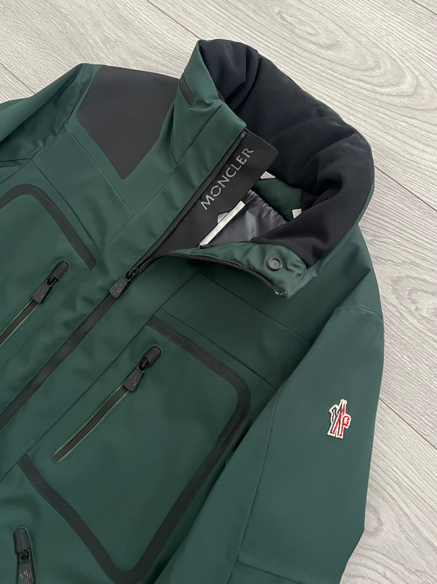 Moncler Grenoble Carmaux Technical Waterproof Insulated Jacket - Size M