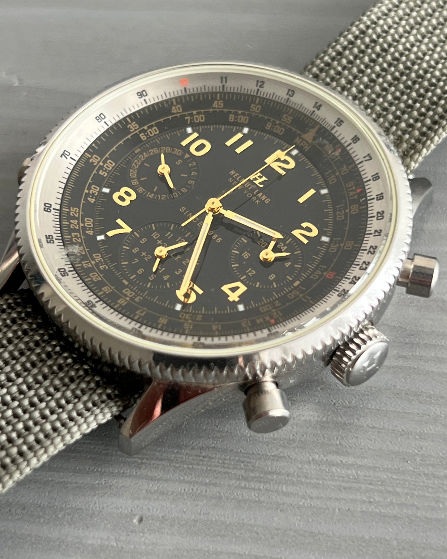 Helmut Lang 2004 Chronograph Watch Vintage
