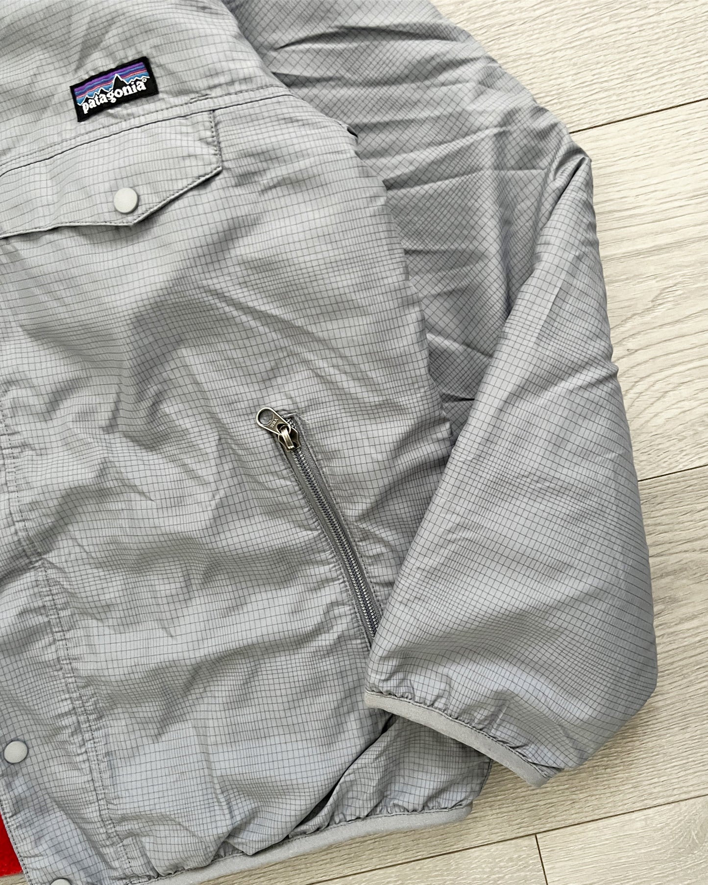Patagonia 1990s Insulated Reversible Fleece Jacket - Size S