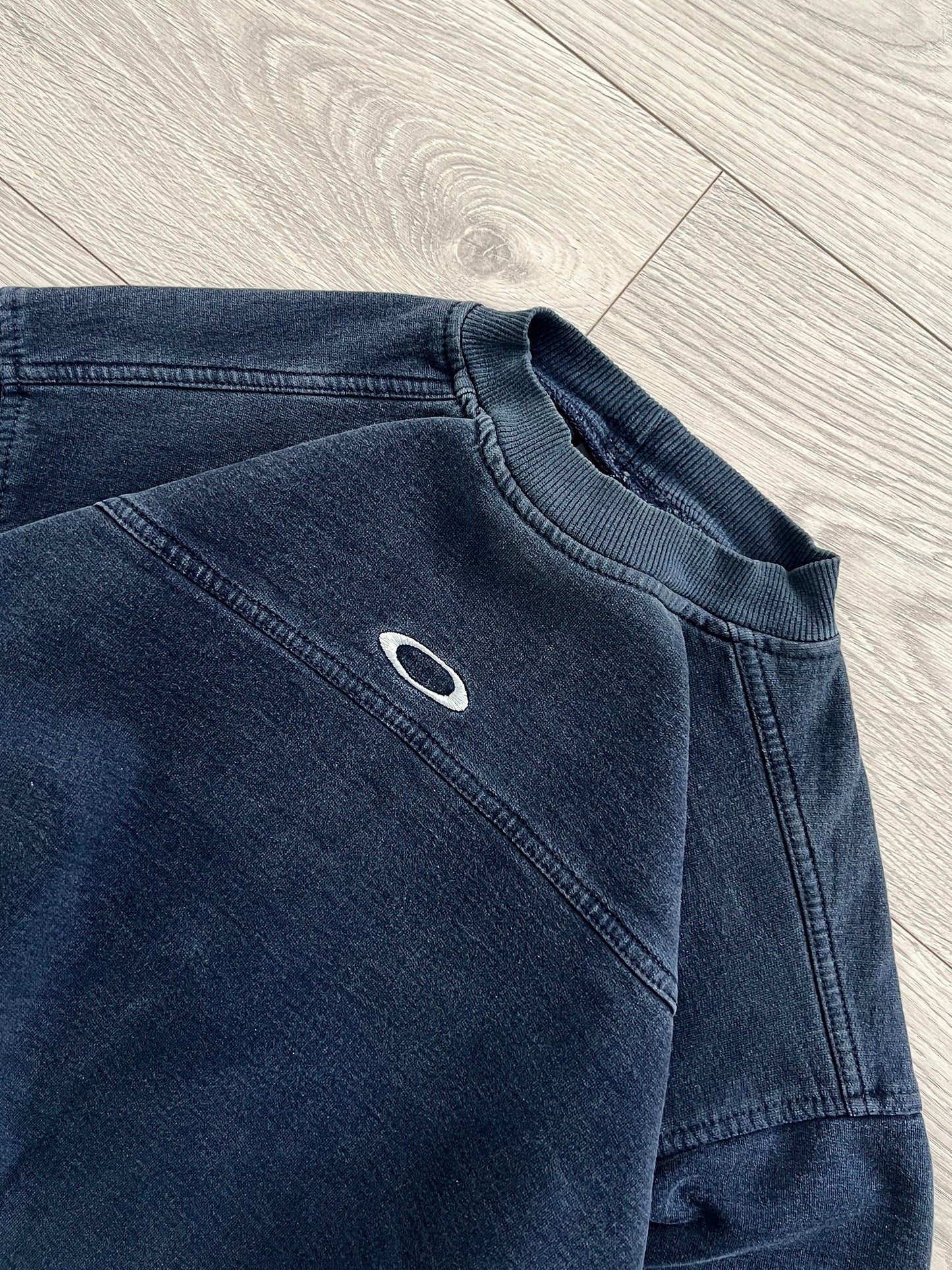 Oakley Software 00s Embroidered Icon Logo Sweater - Size S