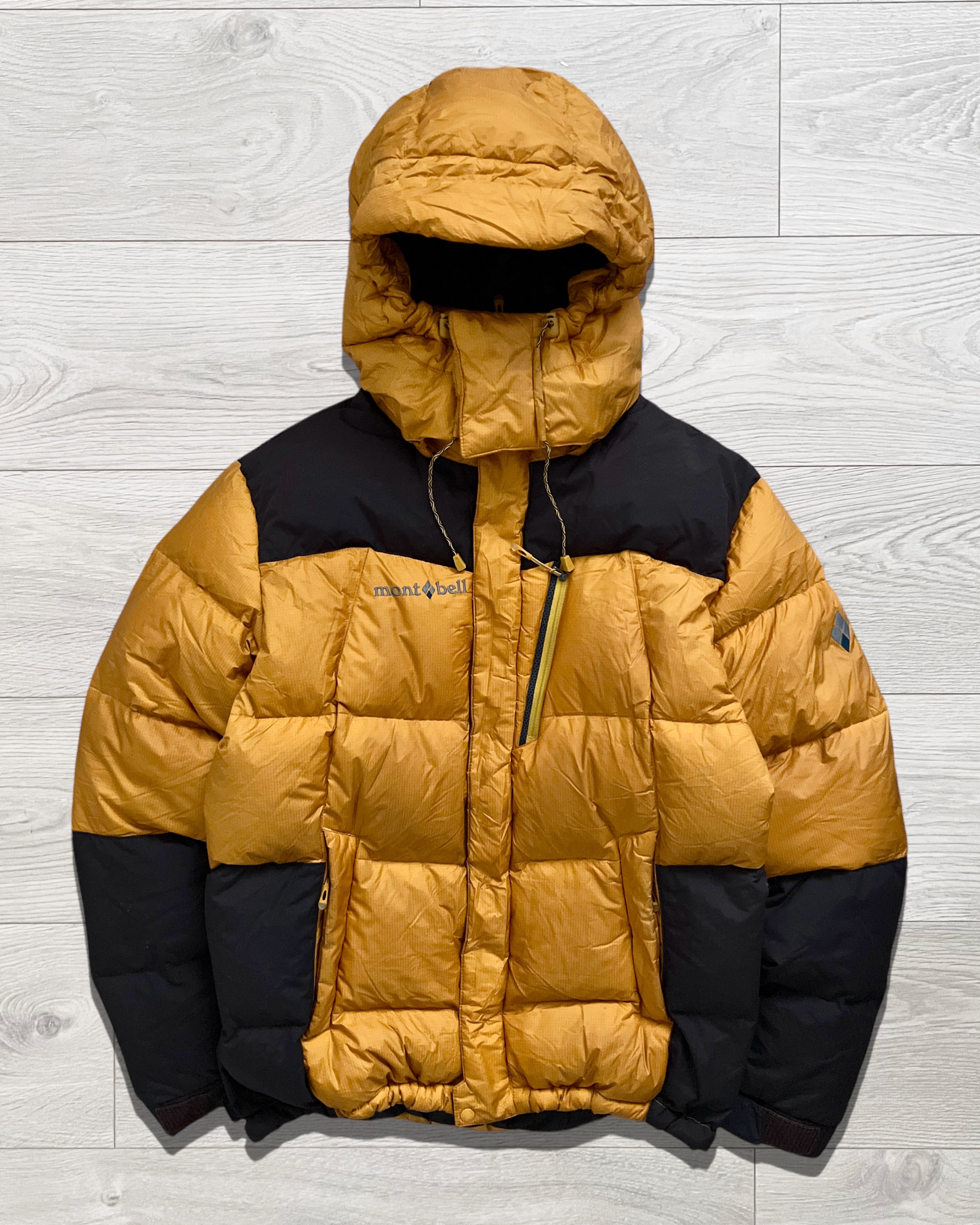 montbell EX800 puffer jacket navy Y2K