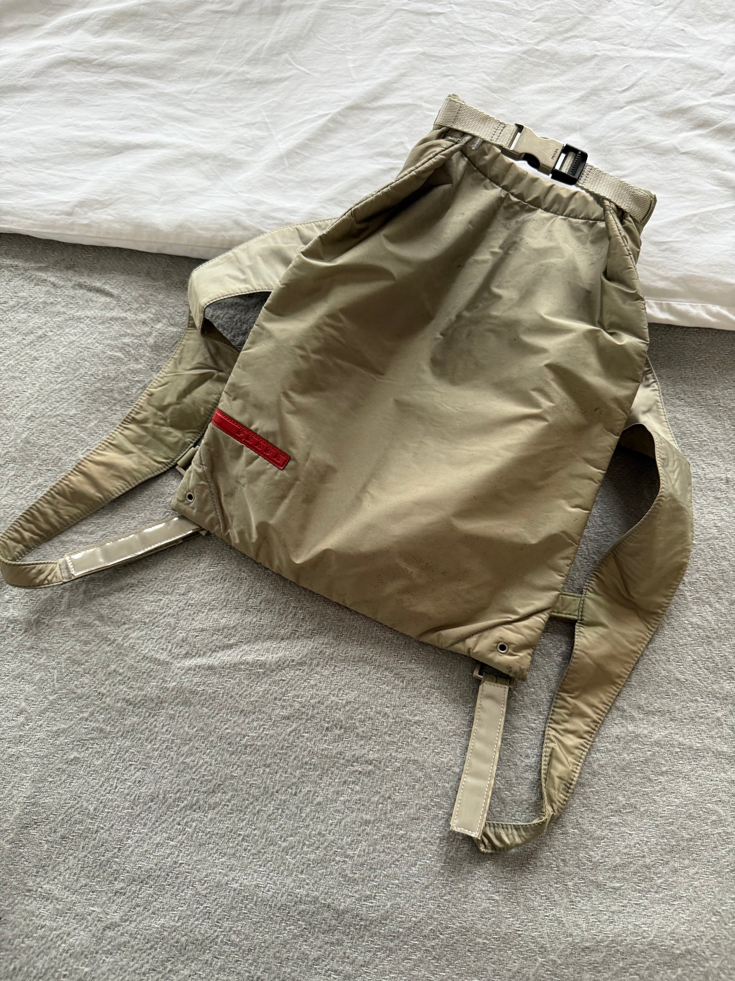 Prada Sport SS1999 Technical Reflective Nylon Backpack