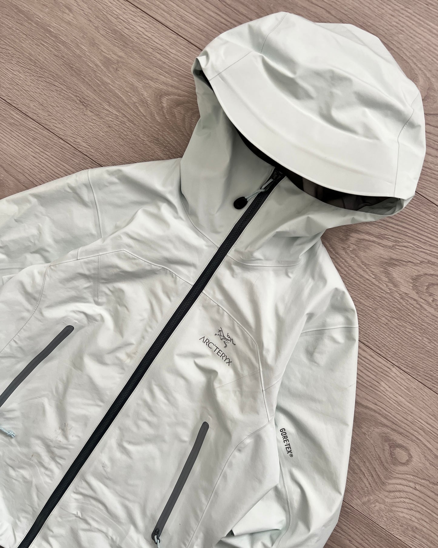 Arcteryx Zeta LT Gore-Tex Tech Jacket in Ether Blue - Size S Womens / XS Mens