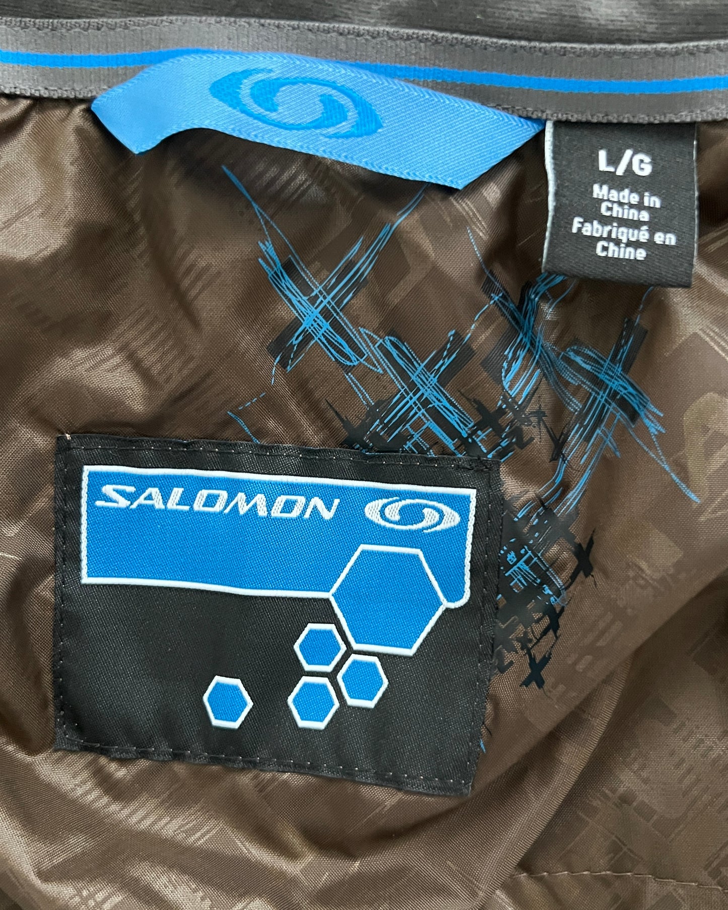 Salomon 00s Primaloft Insulated Padded Nylon Jacket - Size L