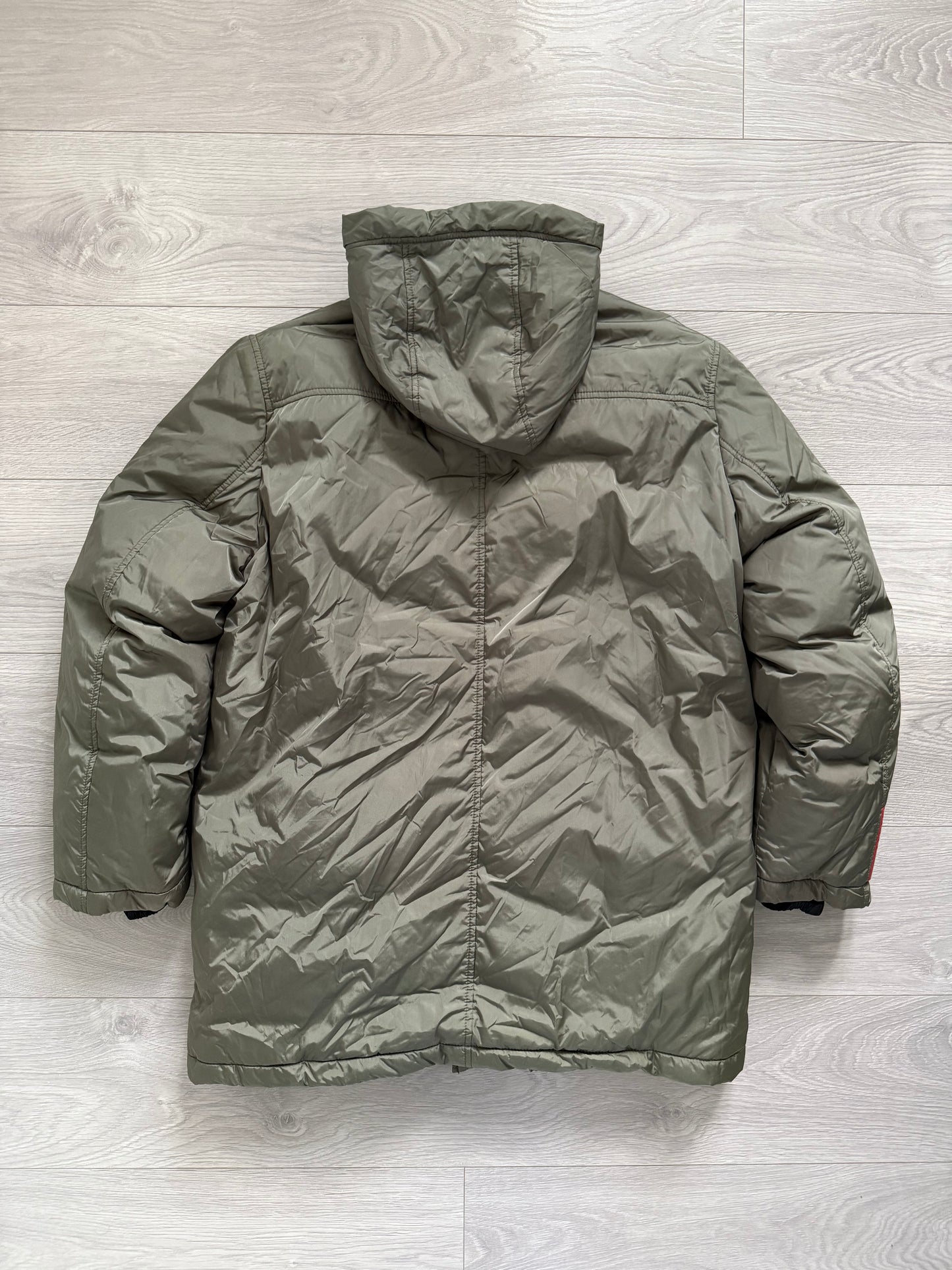 Prada Sport FW1999 Goose Down Technical Puffer Parka - Size L