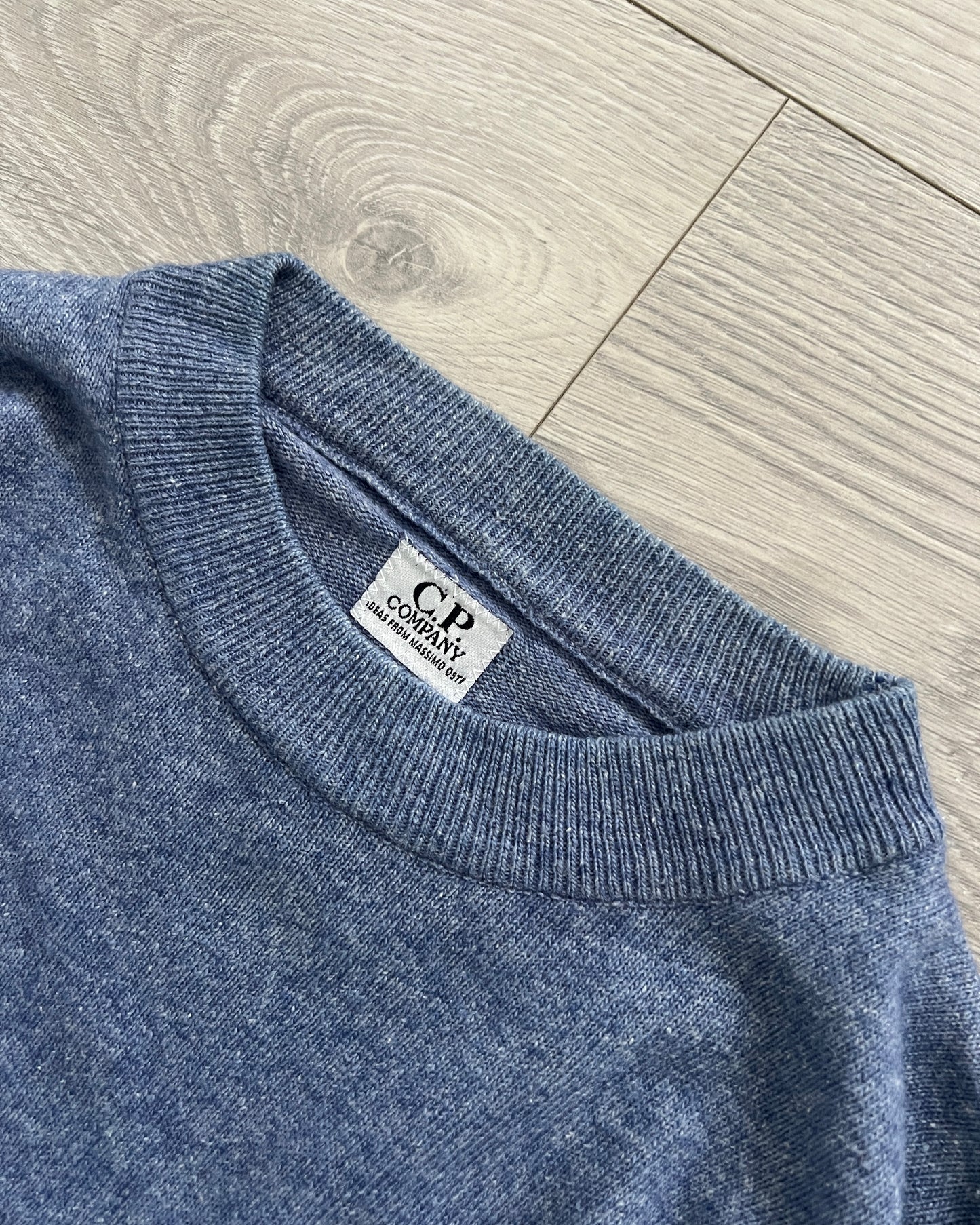 C.P. Company 1980s 'Ideas from Massimo Osti' Knit Sweater - Size L