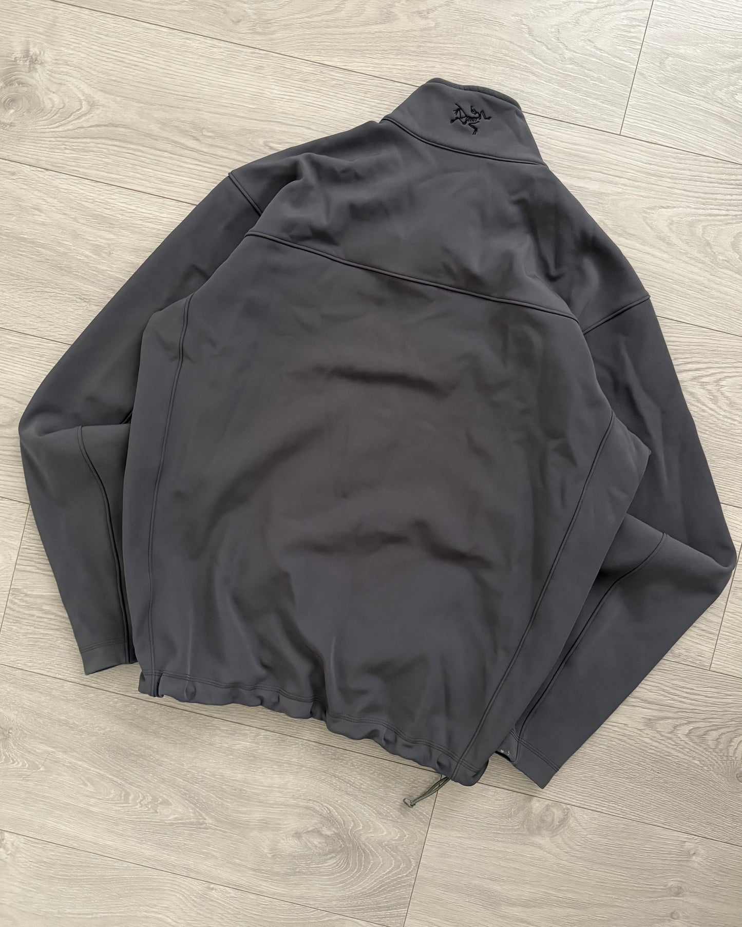 Arcteryx LEAF Bravo Softshell Fleece Lined Utility Jacket Wolf Grey - Size L