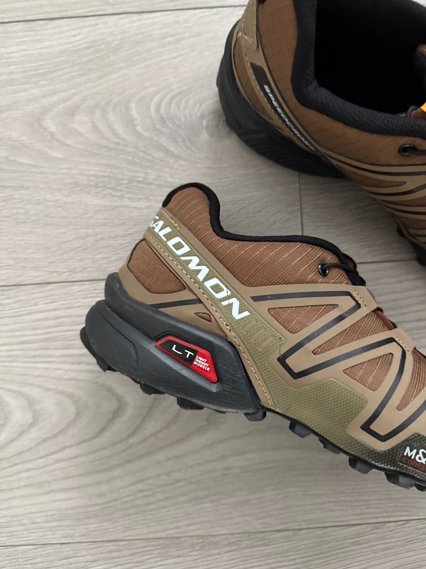 Salomon SpeedCross 3 Trail Shoes in Urban Tan - Size US10