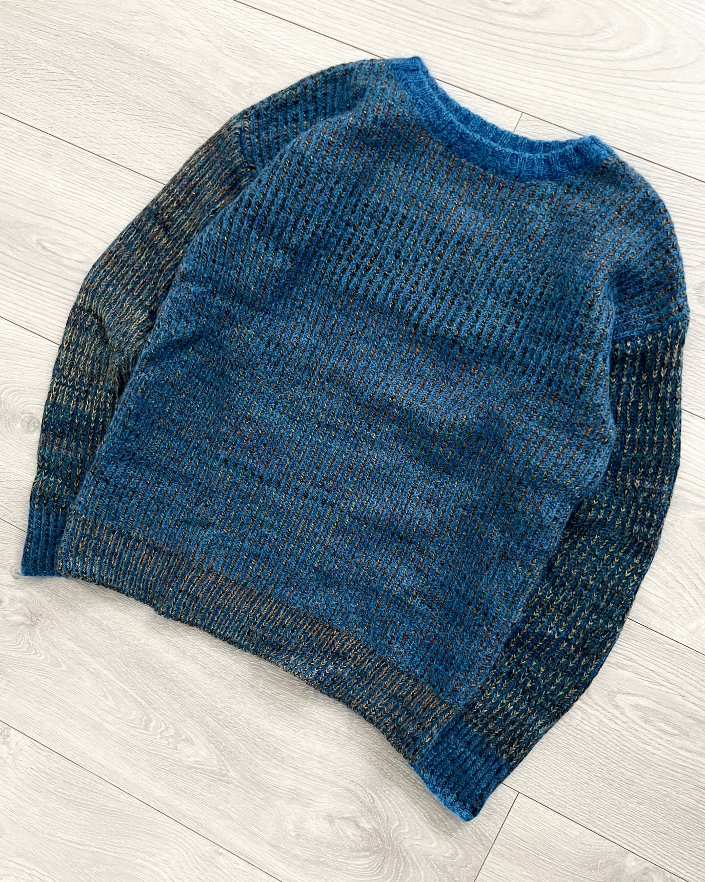 Issey Miyake 00s MultI Coloured Knit Sweater - Size S