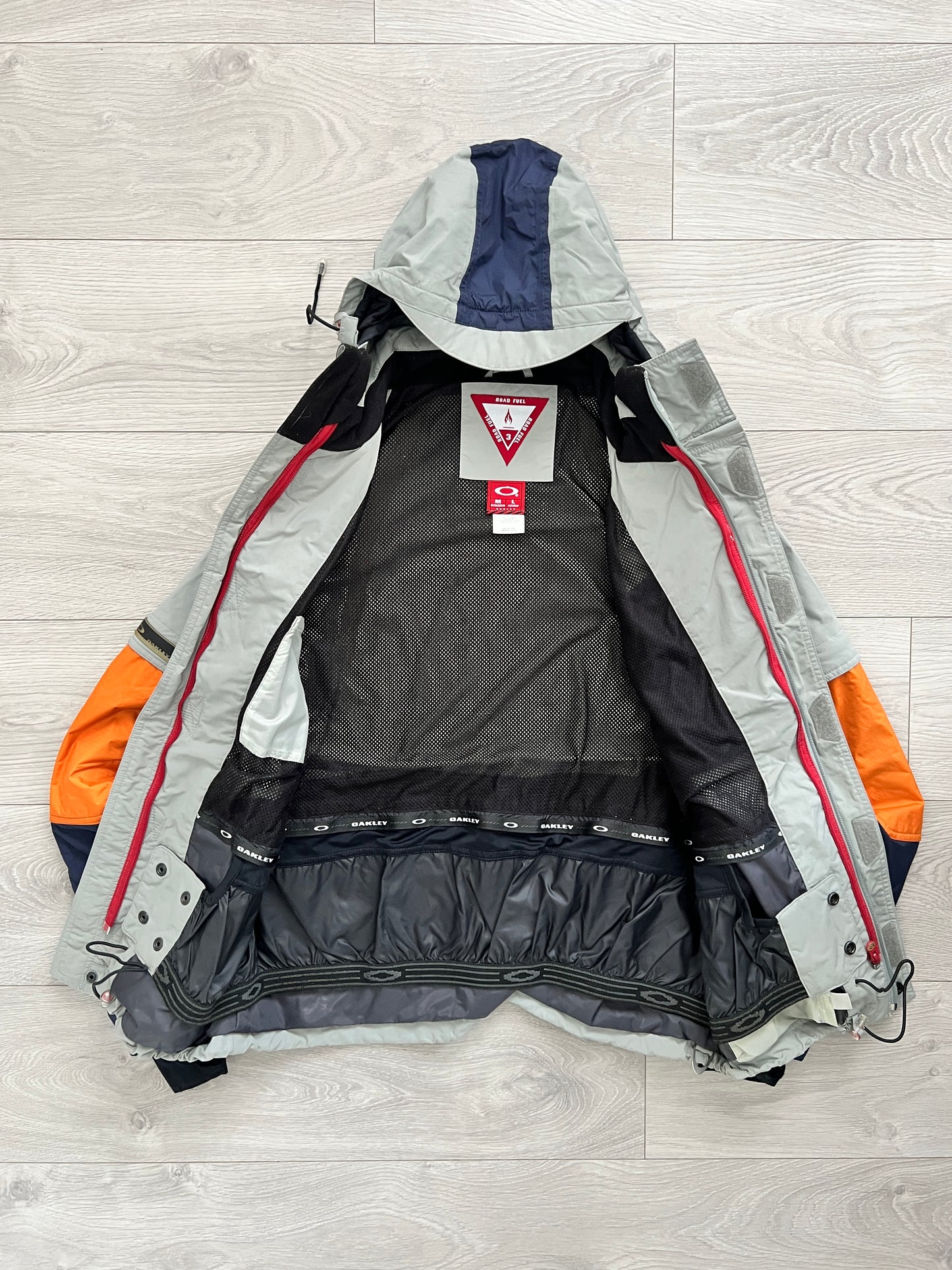 Oakley FW2006 Nitro Fuel Waterproof Panelled Technical Jacket - Size M