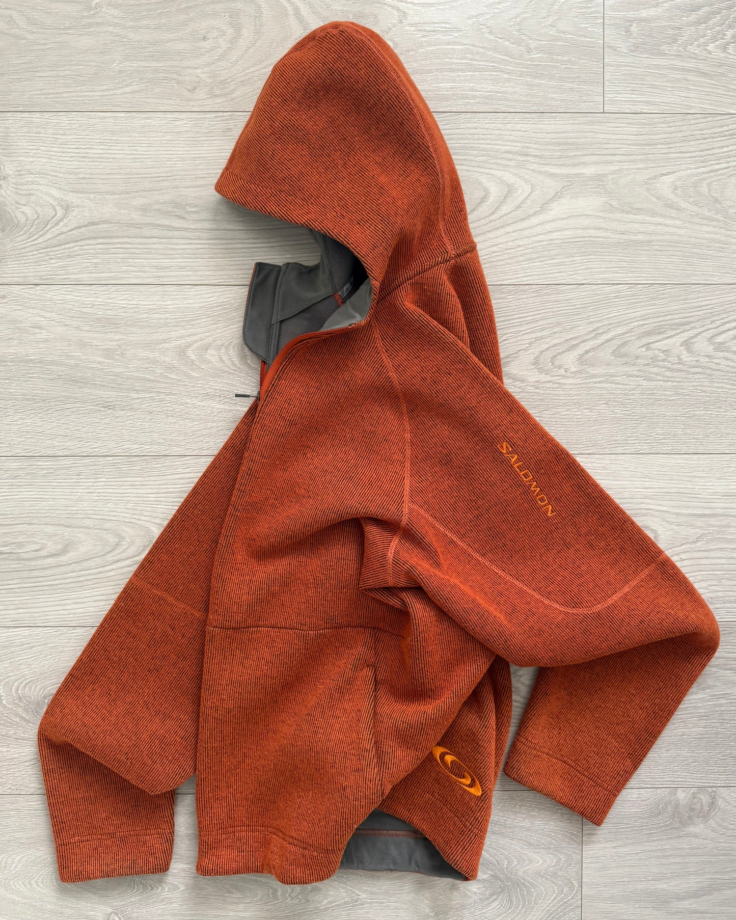 Salomon 2004 Tech Knit Fleece Lined Jacket - Size L