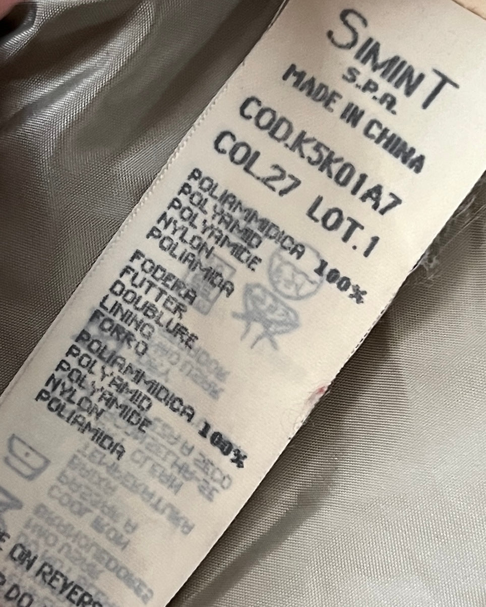 Armani Jeans 1990s Womens Puffer Jacket - Size M Womens