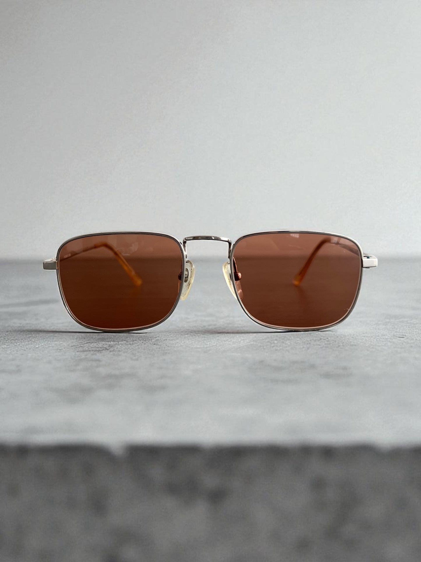 Helmut Lang 1999 Titanium Metal Sunglasses