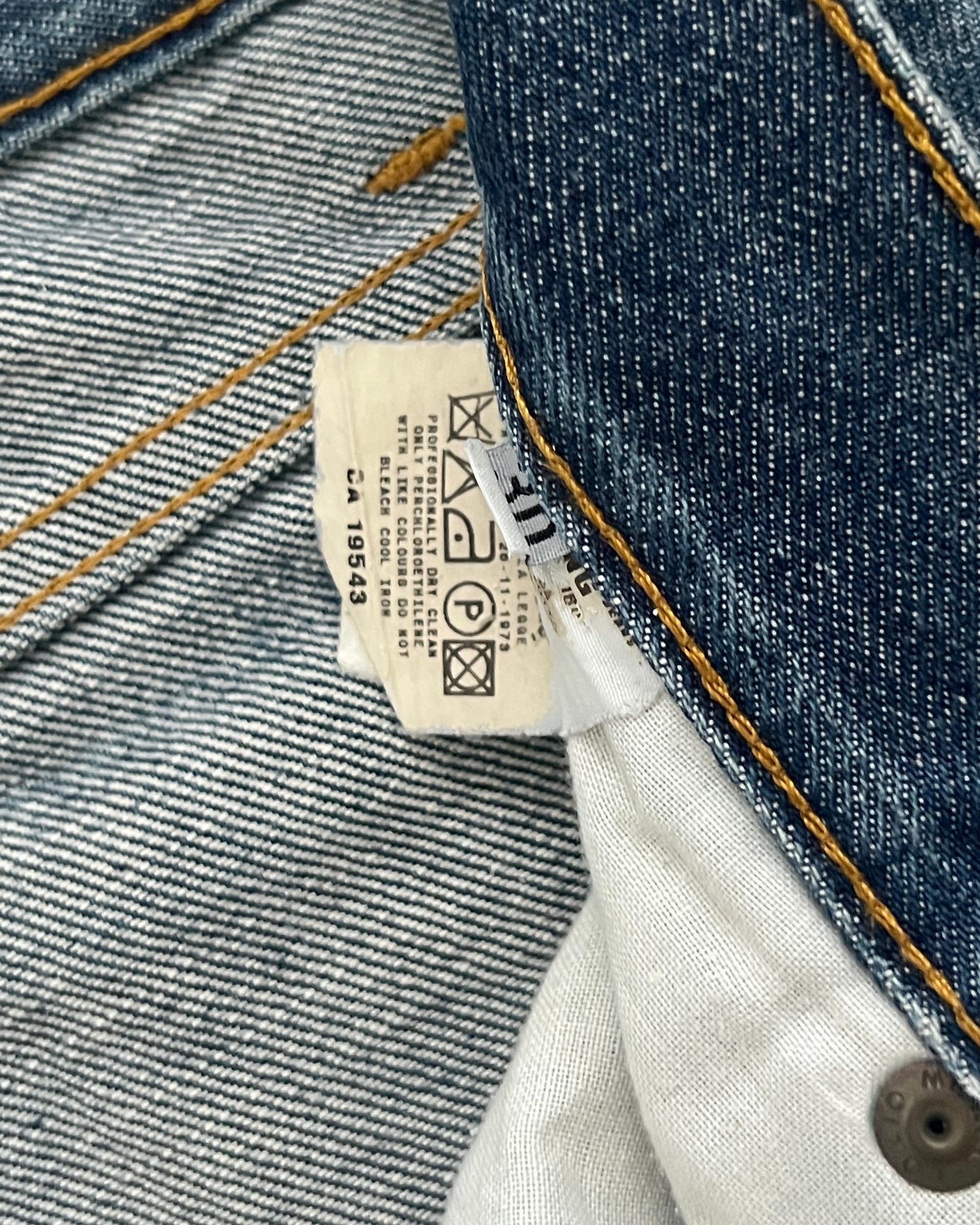 Helmut Lang 1998 Sashiko Boro Repair Denim Jeans - Size 30