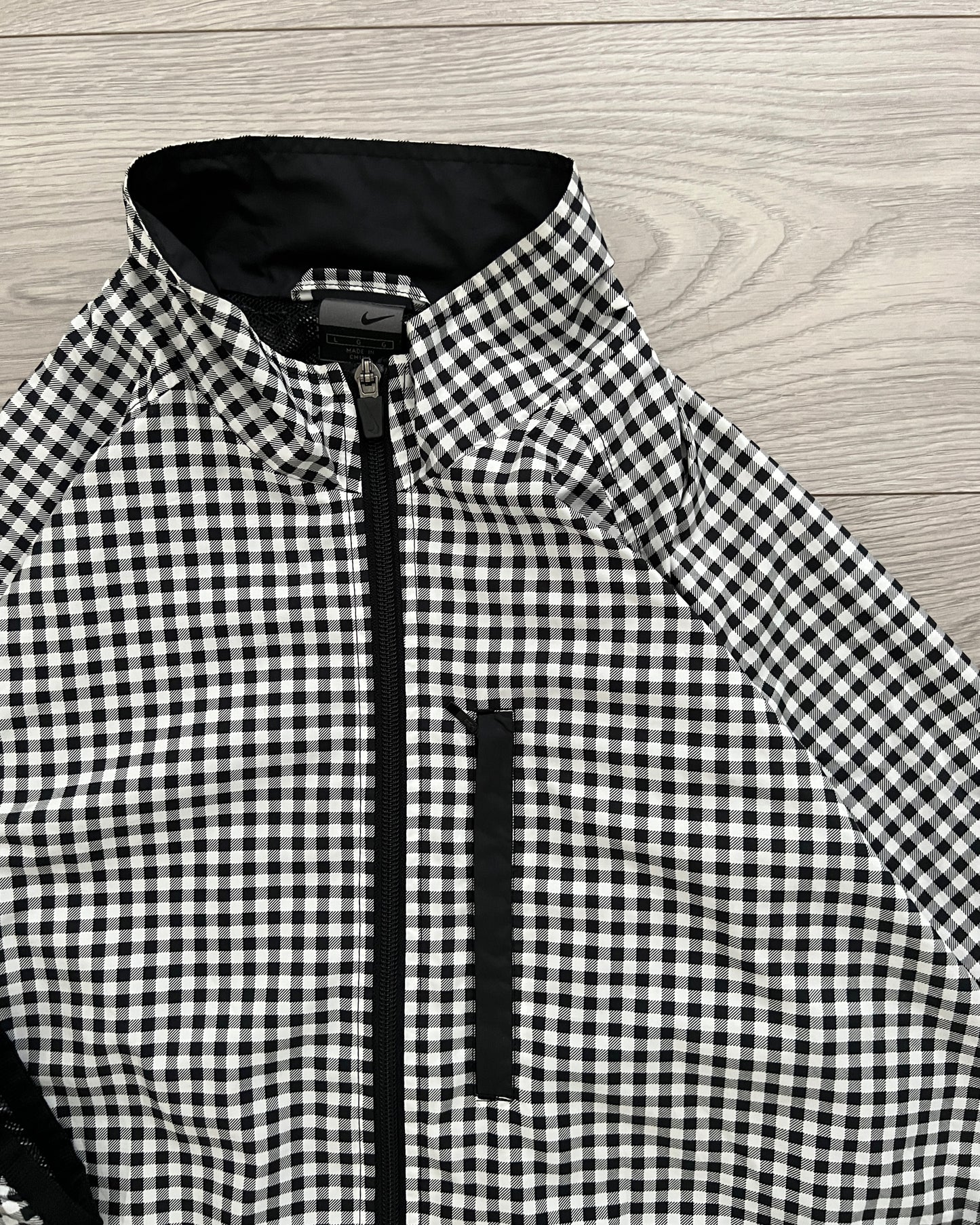 Nike SS2010 Technical Check Pattern Jacket - Size L