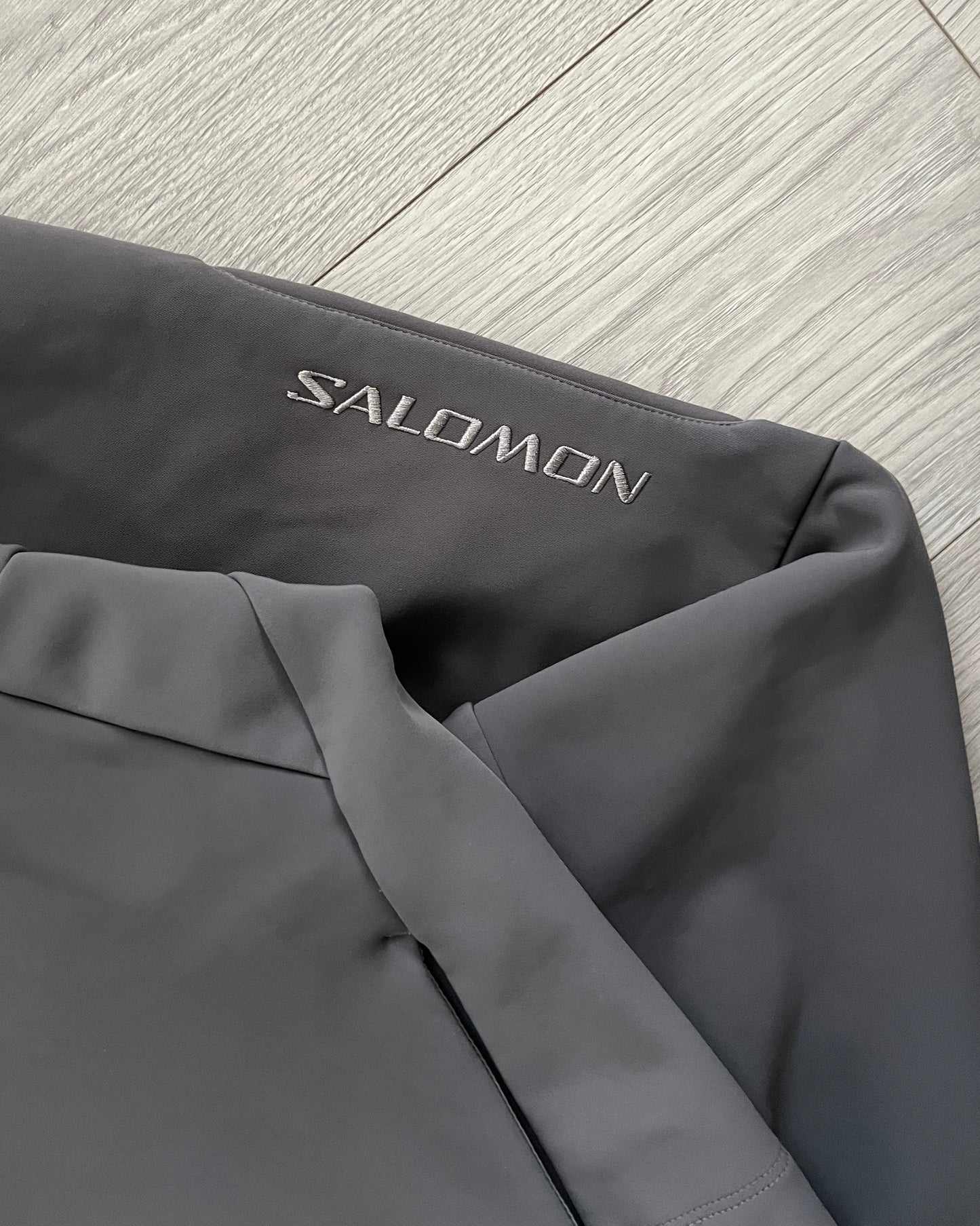 Salomon 00s Technical Fleece Lined Panelled Softshell Jacket - Size S
