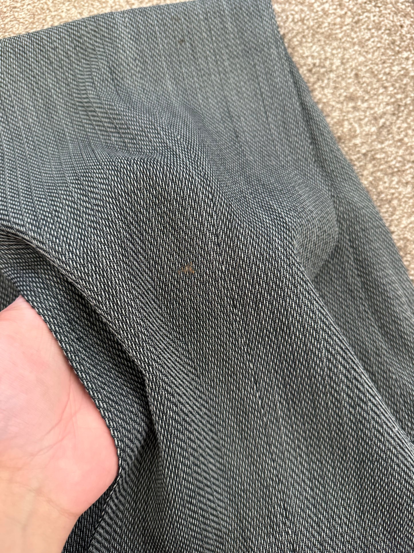 Yves Saint Laurent 1990s Double-Breasted Pleated Wool Suit - Size S Jacket / 30"Waist