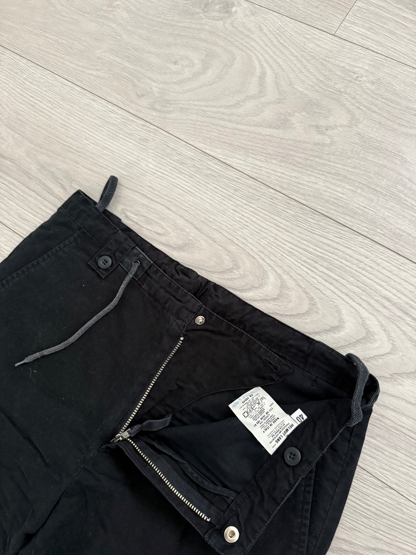 Helmut Lang 1999 Cotton Military Pants - Size 31