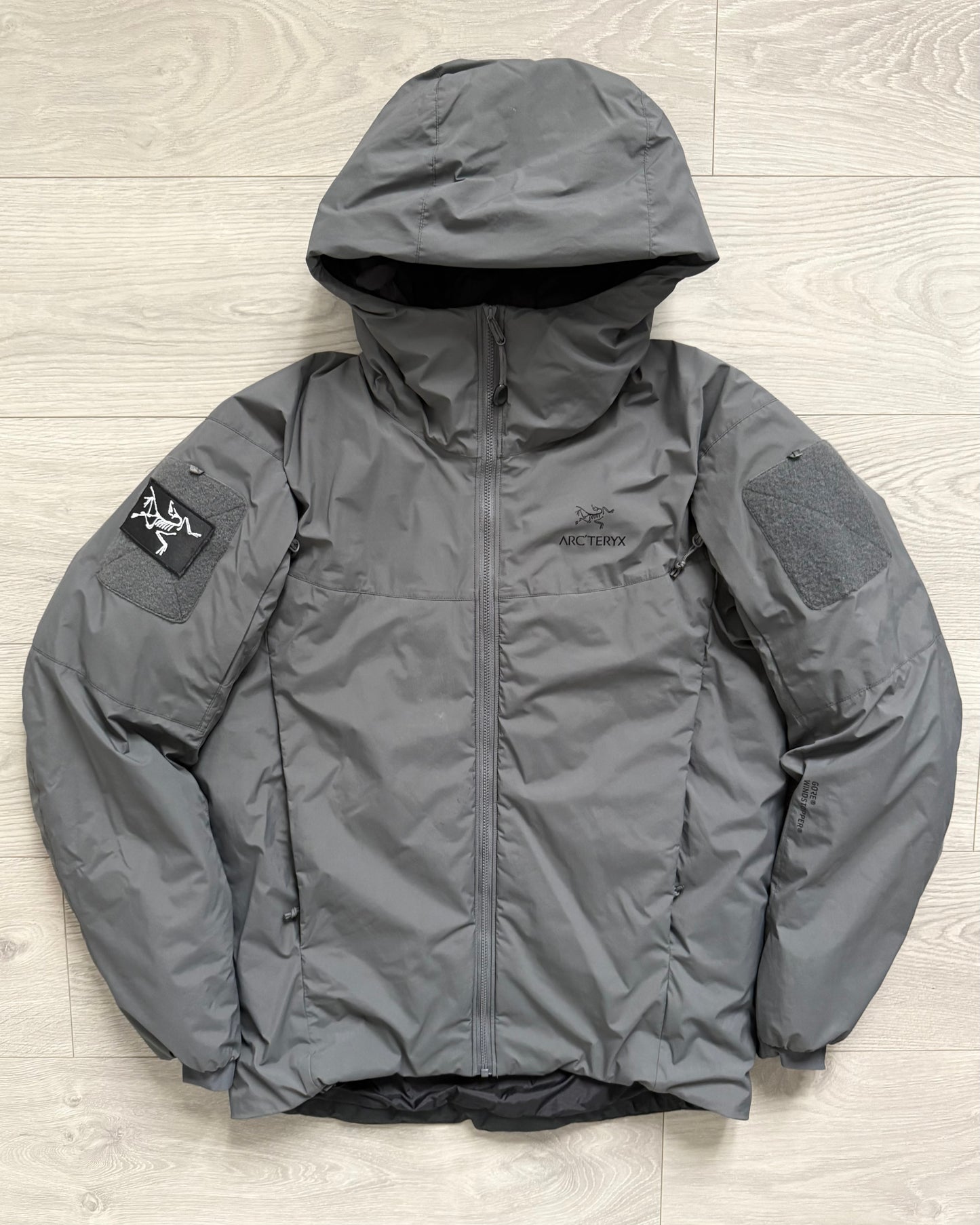 Arcteryx LEAF Cold WX LT Hooded Jacket Gen 2 Wolf Grey - Size XS