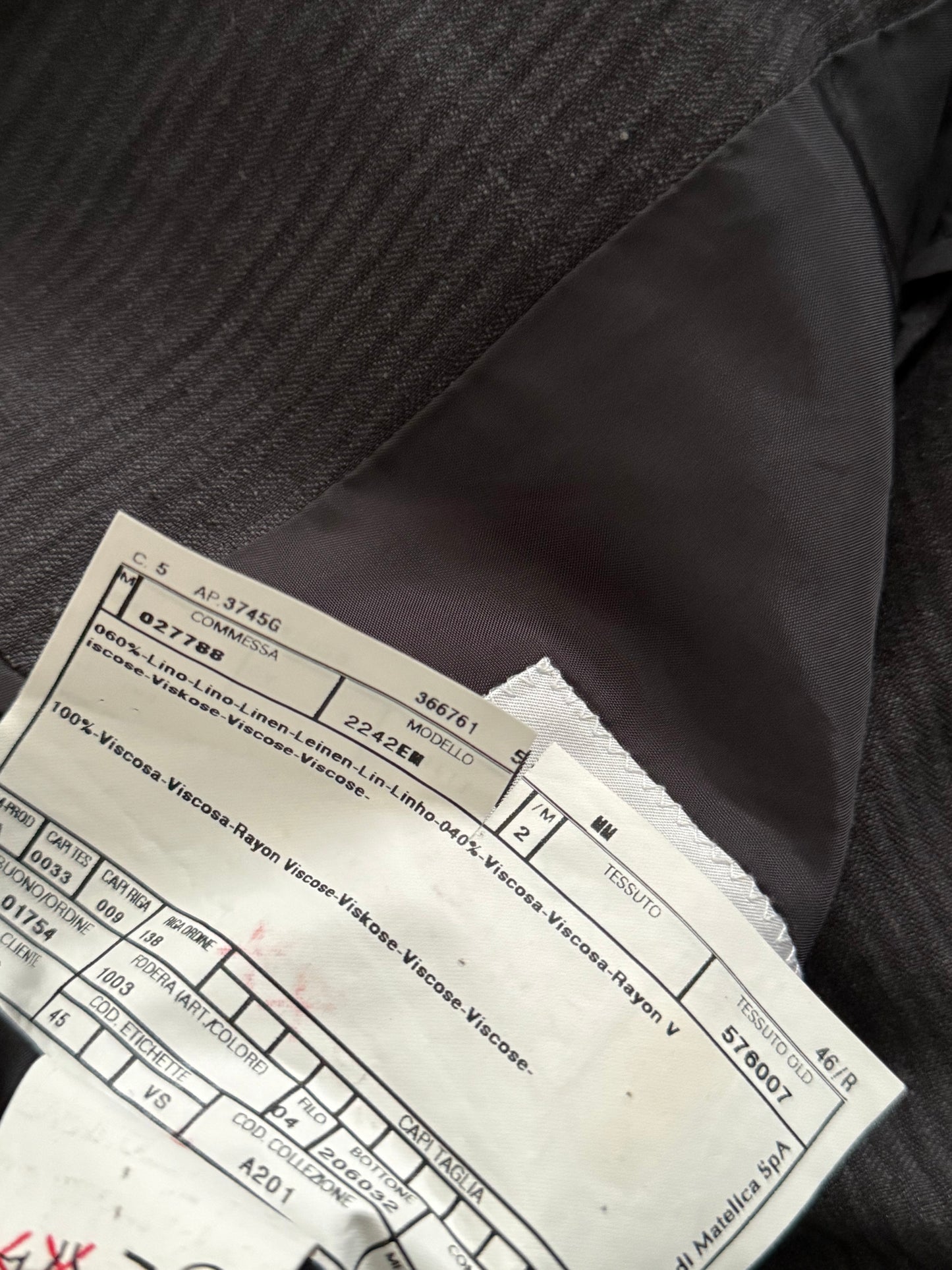 Armani 1990s Pleated Linen Blend Suit - Size S Jacket / 30" Waist