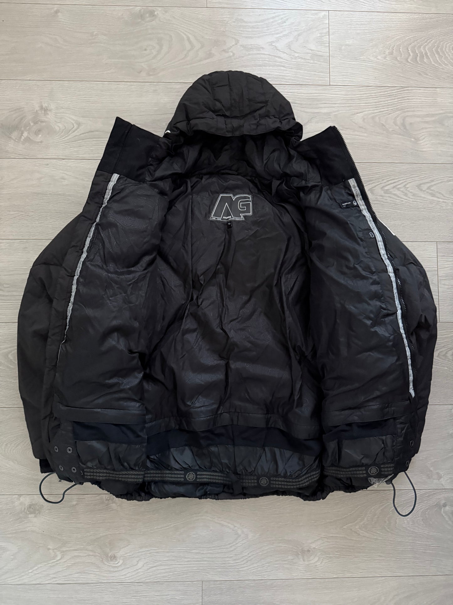 Analog FW2005 Down Filled Technical Puffer Jacket - Size XL