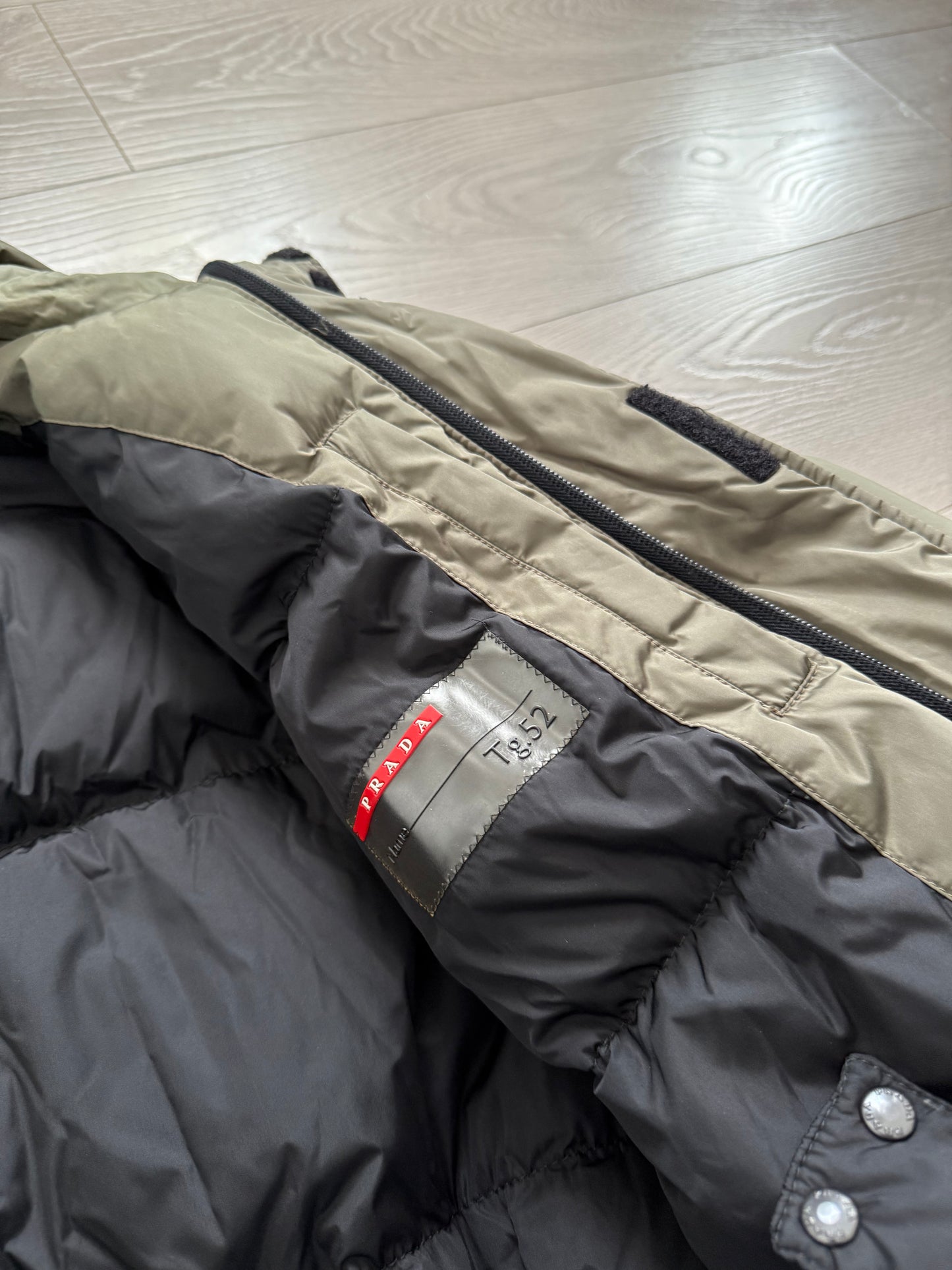 Prada Sport FW1999 Goose Down Technical Puffer Parka - Size L