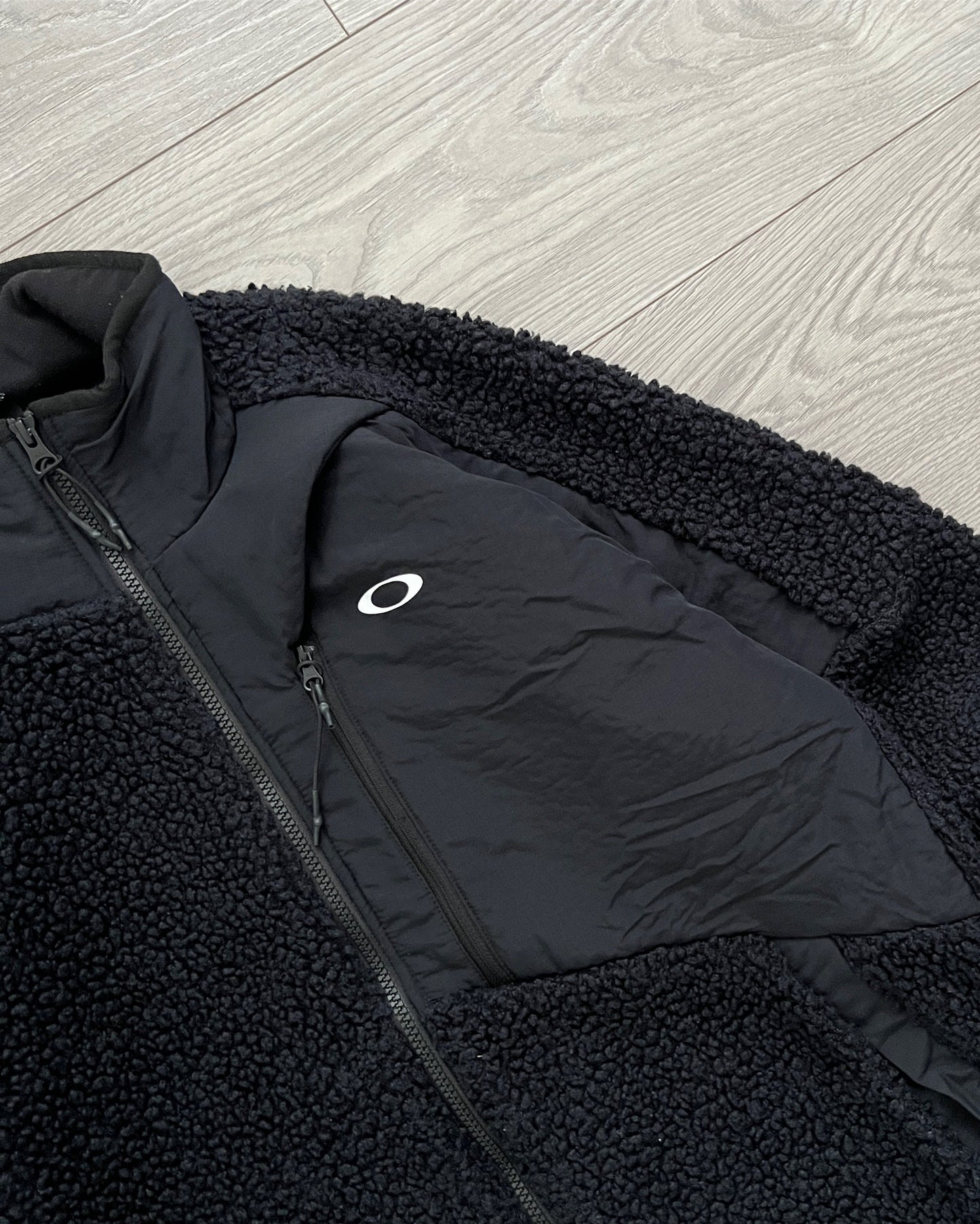 Oakley Nylon Panelled Technical Fleece Jacket - Size M & L